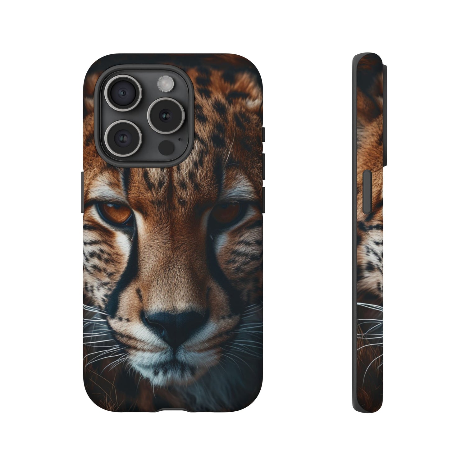 Spirit of the Wild - Cheetah Gaze Phone Case iPhone 15 Pro Matte