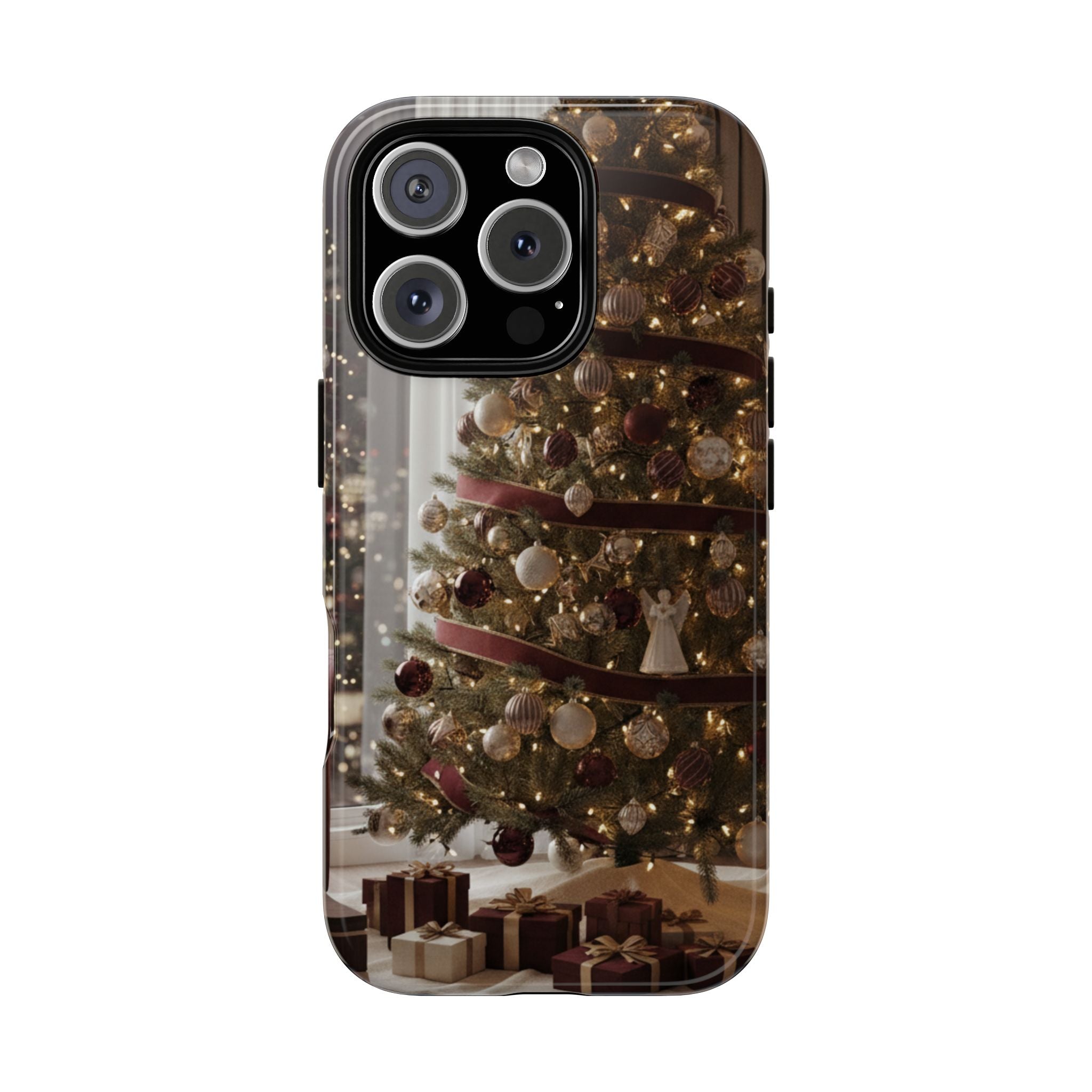 Enchanted Noel - Christmas Tree Glow Phone Case iPhone 16 Pro Glossy