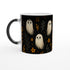 Cute Ghosts Halloween Mug - 11oz Ceramic Fall Decor Gift for Teachers - Magic Revealing Cup Default Title