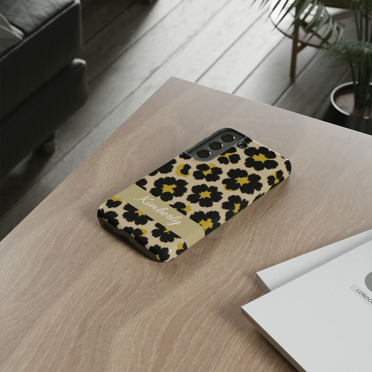 Neon Safari Bloom Phone Case - Tough Protective Cover for iPhone, Samsung & Google Pixel