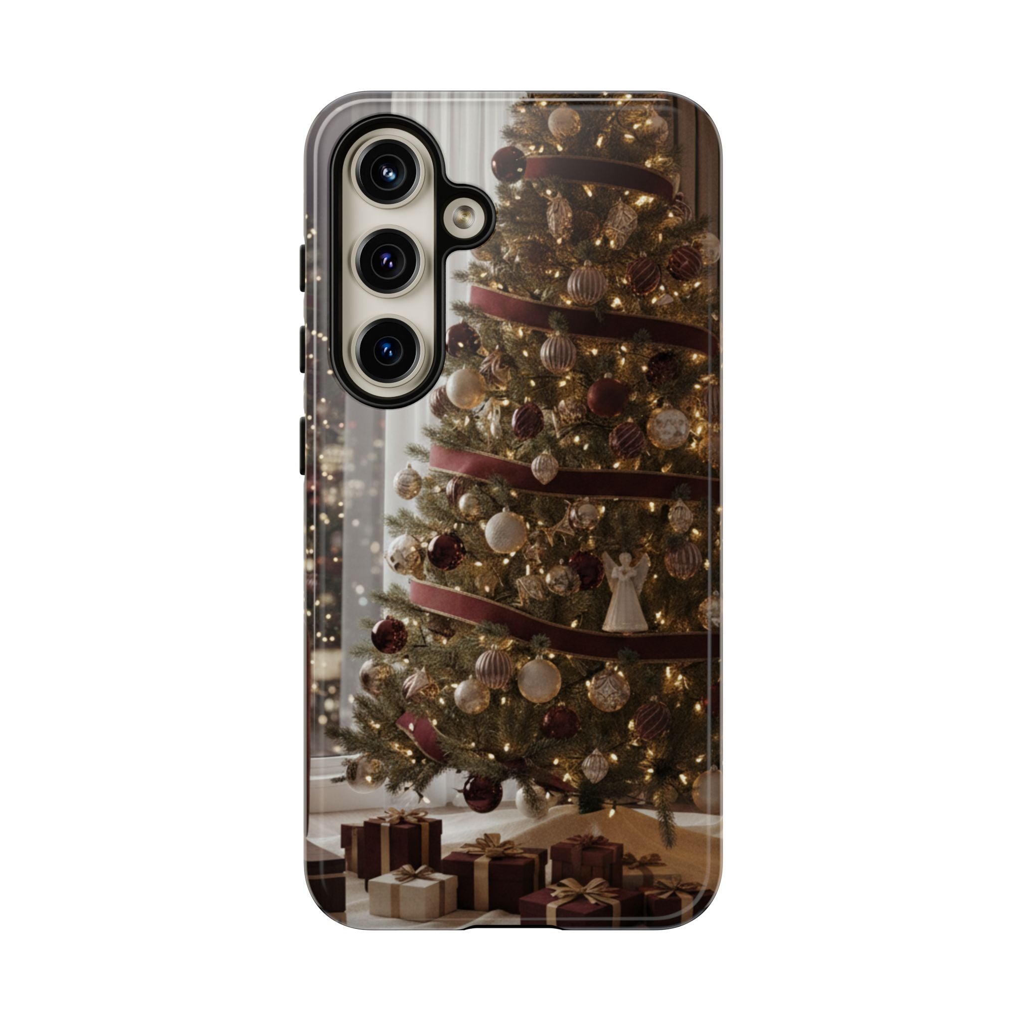 Enchanted Noel - Christmas Tree Glow Phone Case Samsung Galaxy S24 Glossy