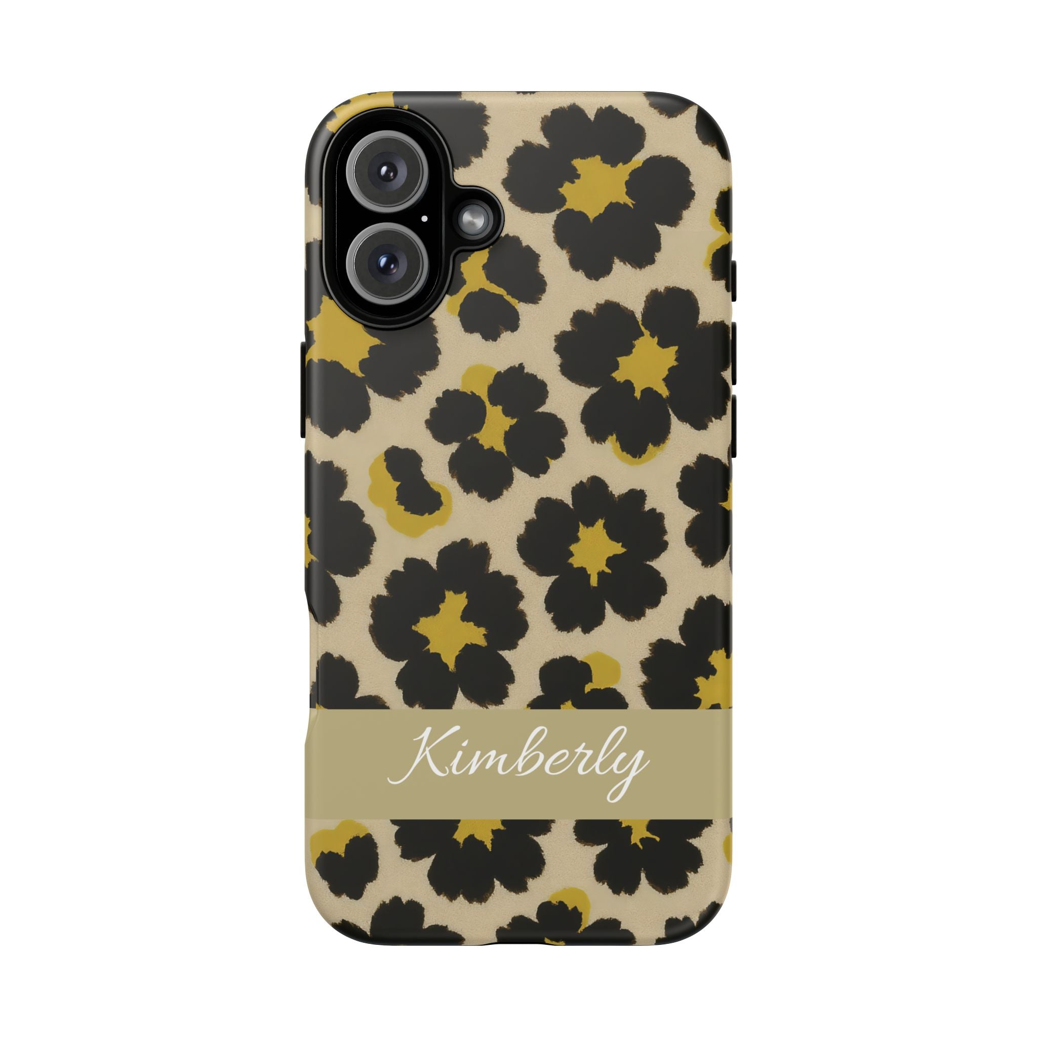 Neon Safari Bloom Phone Case - Tough Protective Cover for iPhone, Samsung & Google Pixel iPhone 16 Plus Matte