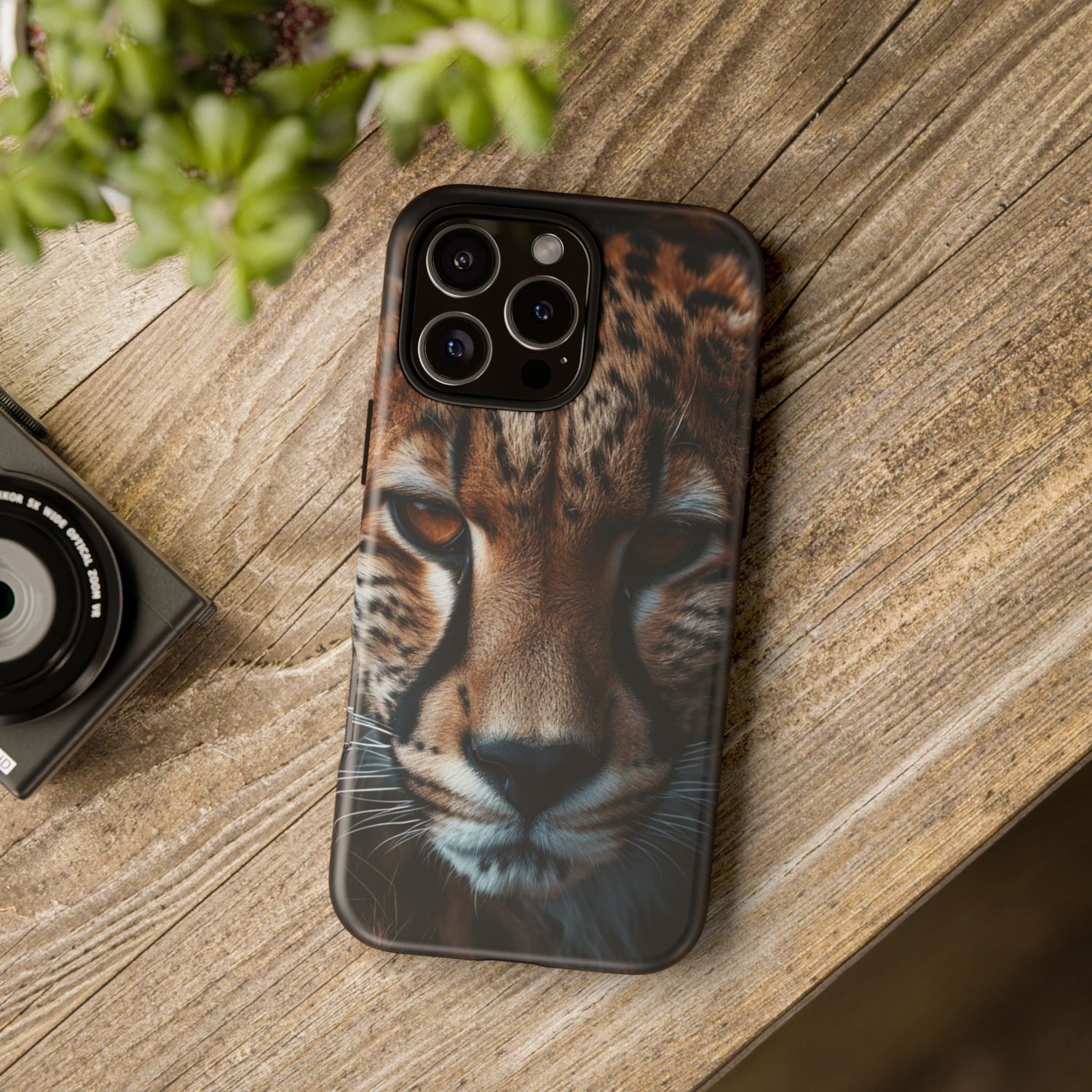 Spirit of the Wild - Cheetah Gaze Phone Case