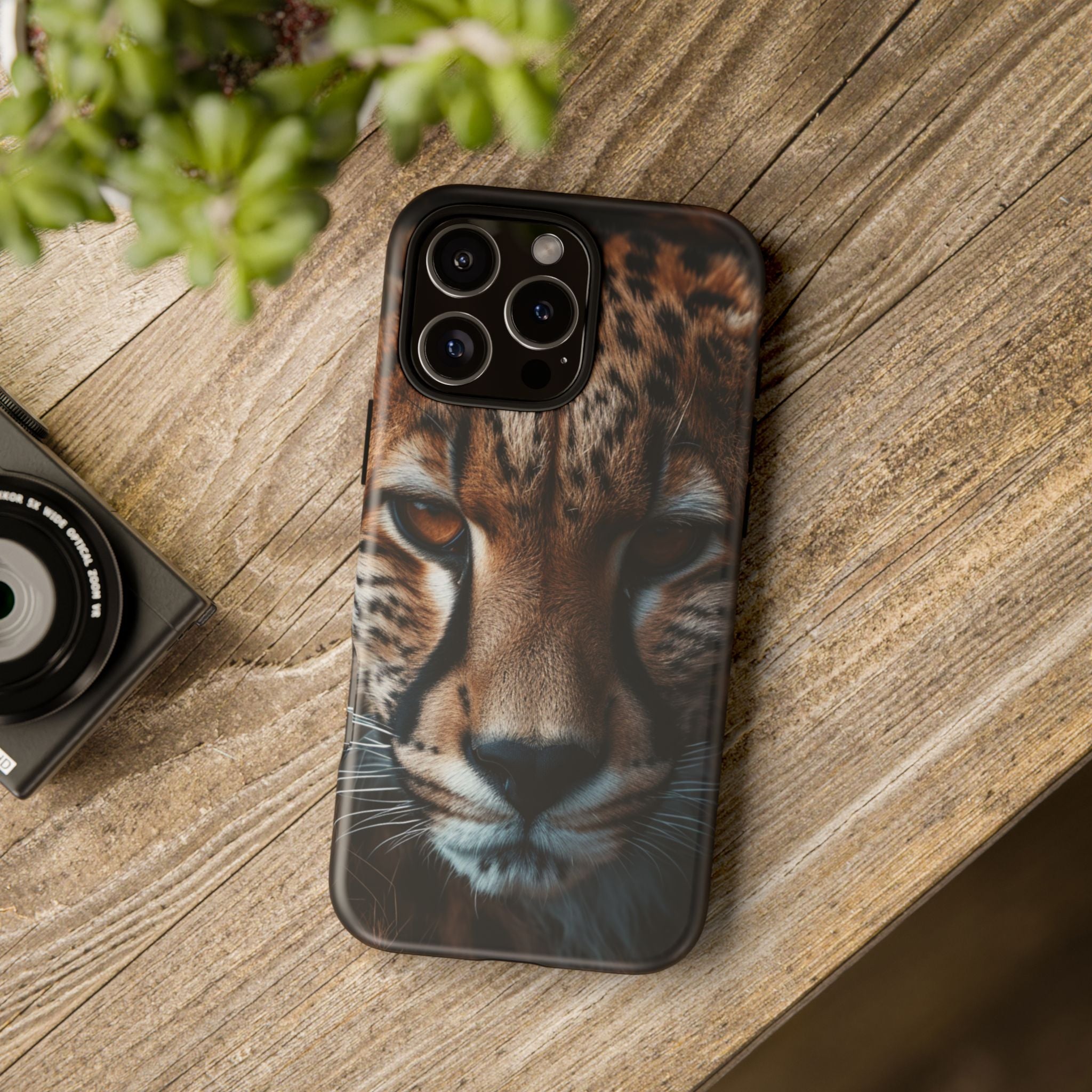 Spirit of the Wild - Cheetah Gaze Phone Case