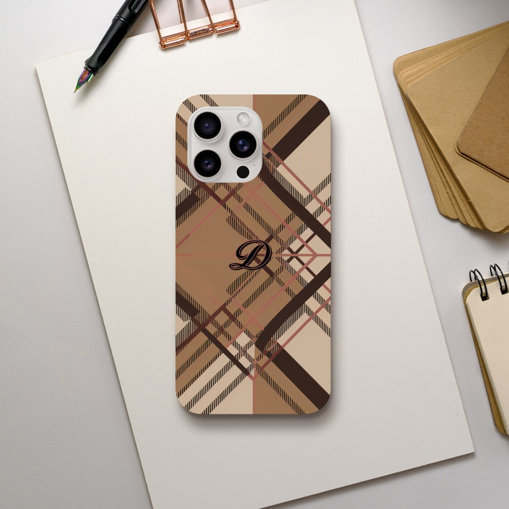Luxury Designer Phone Case for iPhone 15 Pro, 14, 13, Samsung S23 Ultra, Geometric Pattern