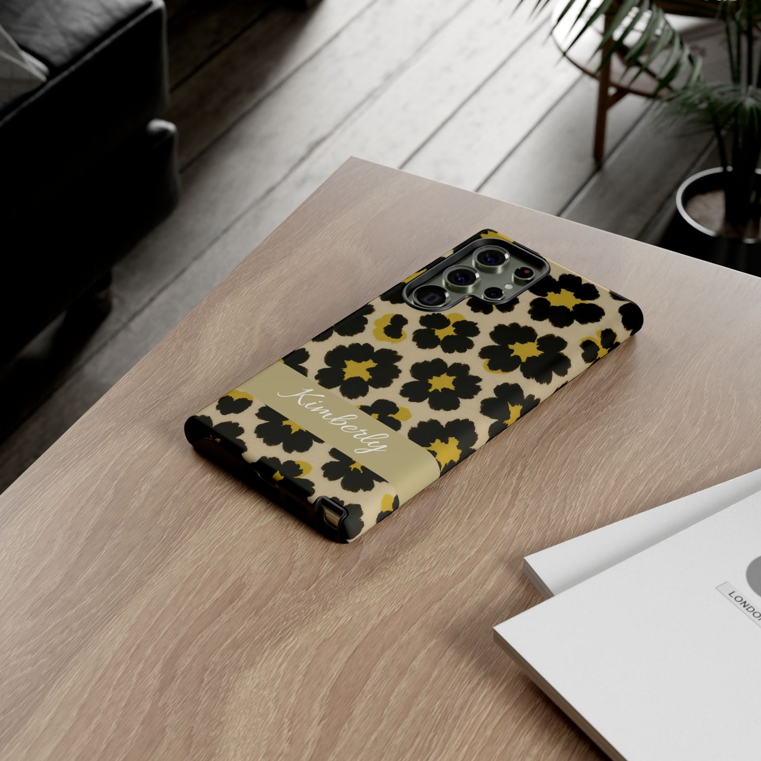 Neon Safari Bloom Phone Case - Tough Protective Cover for iPhone, Samsung & Google Pixel