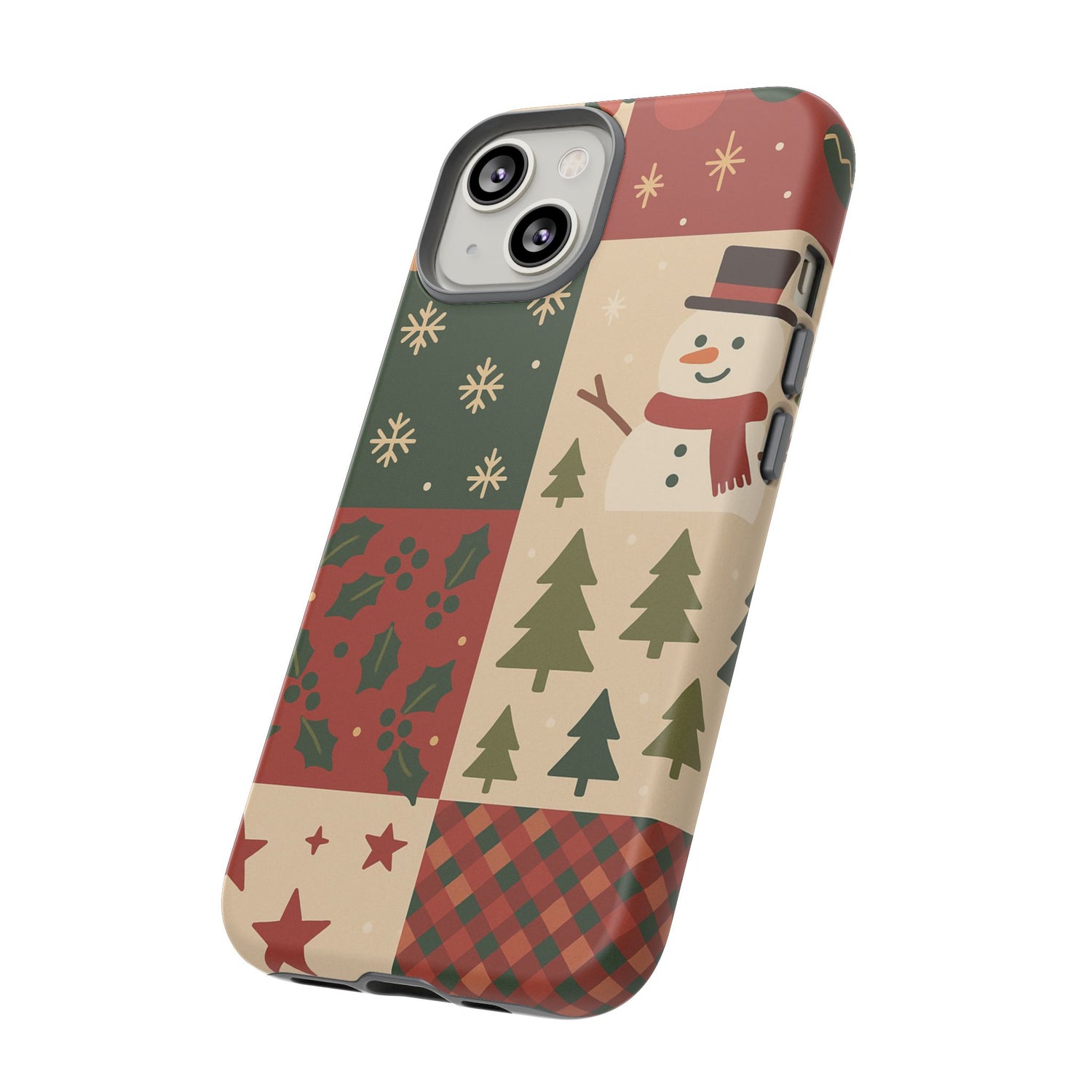 Festive Phone Case - Holiday Cheer, Christmas Gift, Winter Decor, Cute Cell Phone Cover, Seasonal Accessory, Unique Present