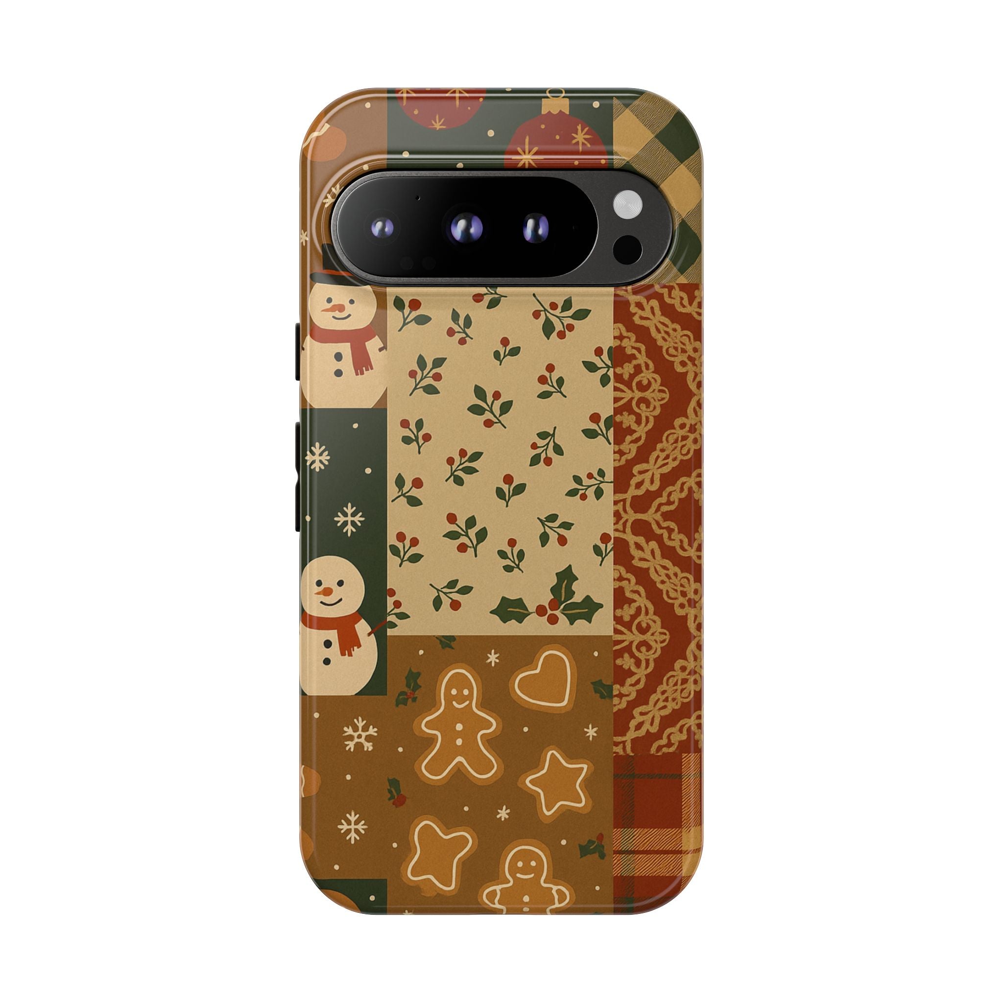 Cute Christmas Phone Case for this Festive Season - Tough Design Google Pixel 9 Pro Glossy