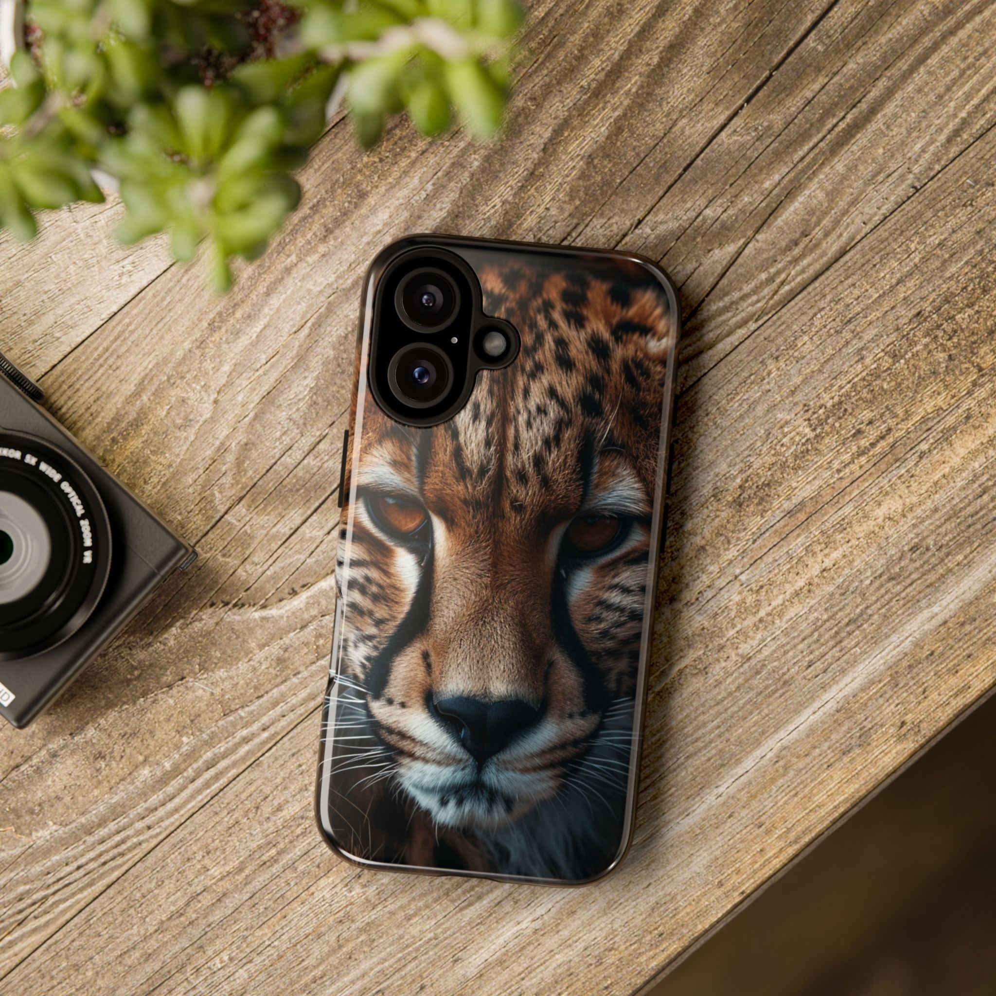 Spirit of the Wild - Cheetah Gaze Phone Case