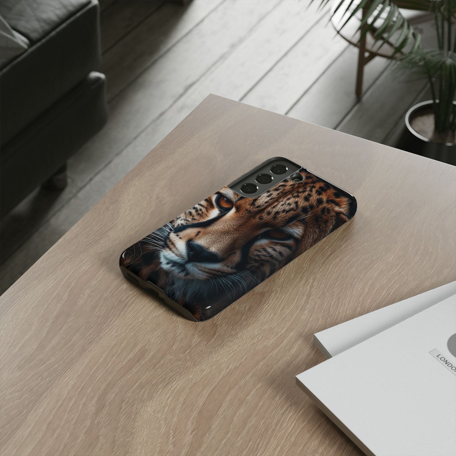 Spirit of the Wild - Cheetah Gaze Phone Case