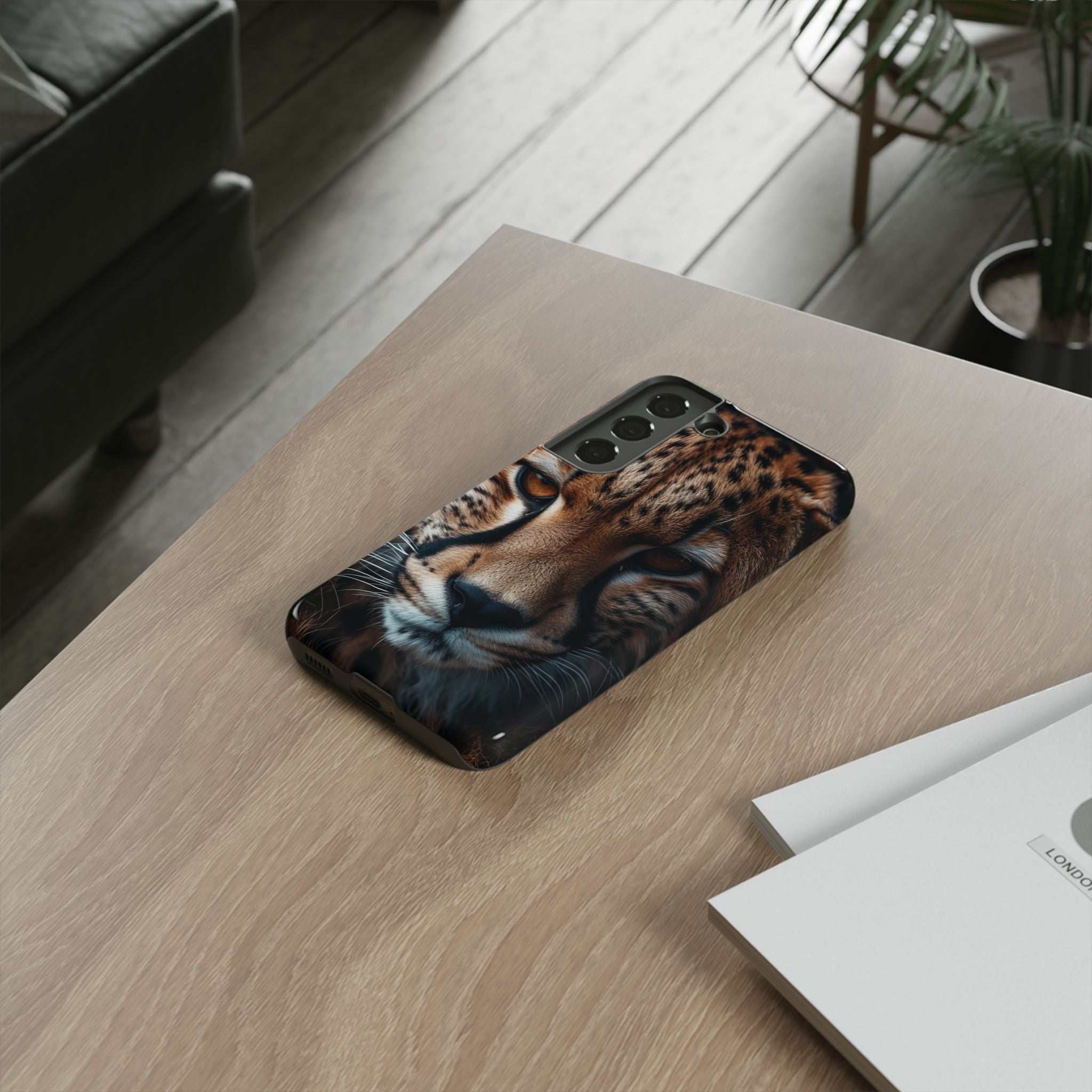 Spirit of the Wild - Cheetah Gaze Phone Case