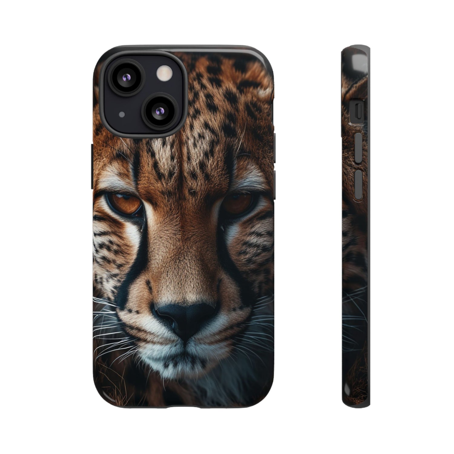 Spirit of the Wild - Cheetah Gaze Phone Case iPhone 13 Mini Glossy