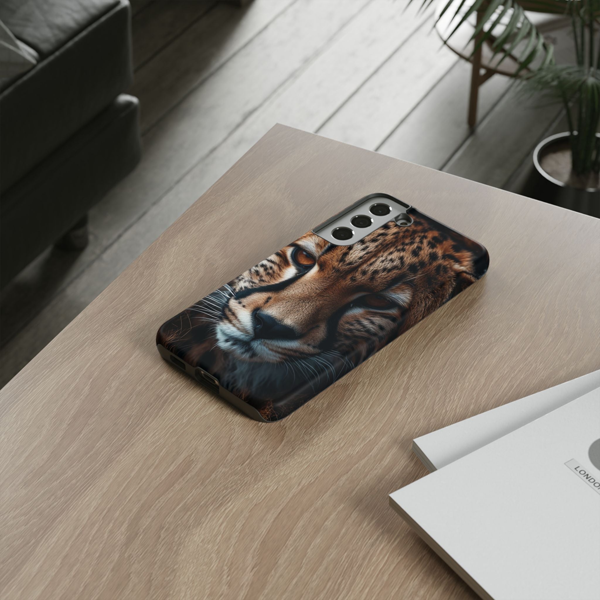 Spirit of the Wild - Cheetah Gaze Phone Case