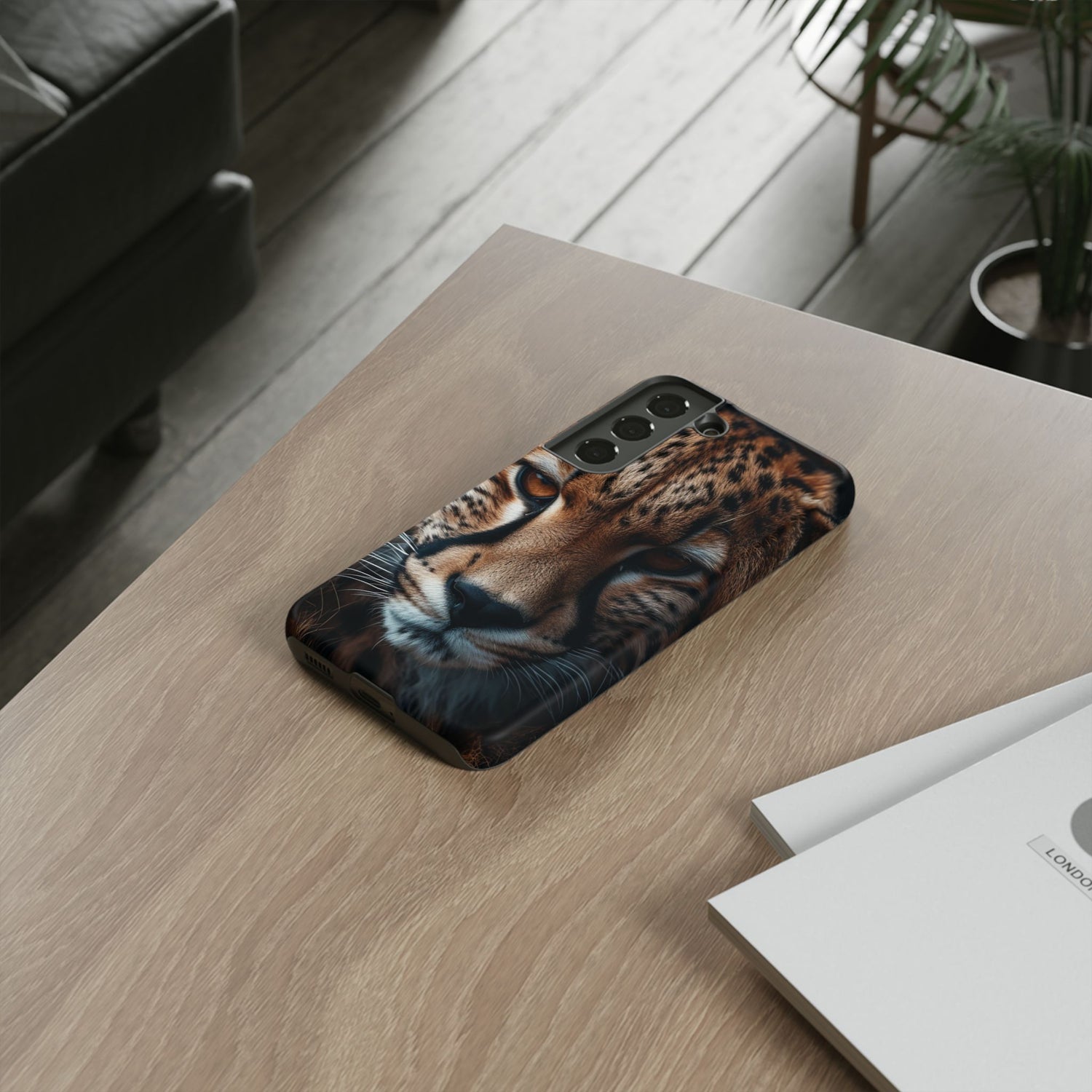 Spirit of the Wild - Cheetah Gaze Phone Case