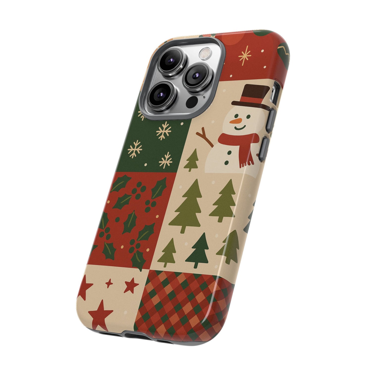 Festive Phone Case - Holiday Cheer, Christmas Gift, Winter Decor, Cute Cell Phone Cover, Seasonal Accessory, Unique Present