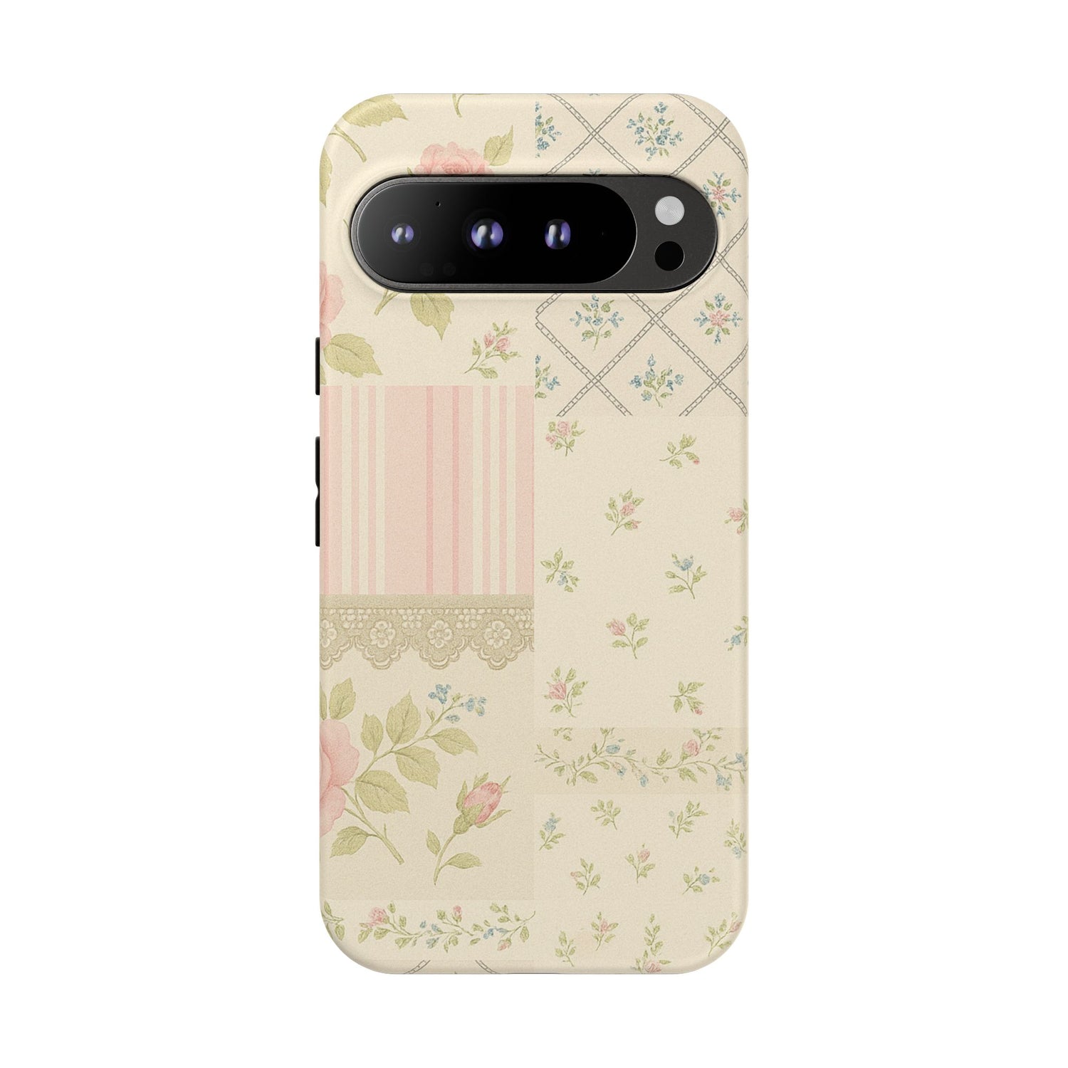 Floral Phone Case, Floral Tough Case, Protective Phone Case, Flower Case, Tough Phone Cover, Floral Tech Accessory Google Pixel 9 Pro XL Matte