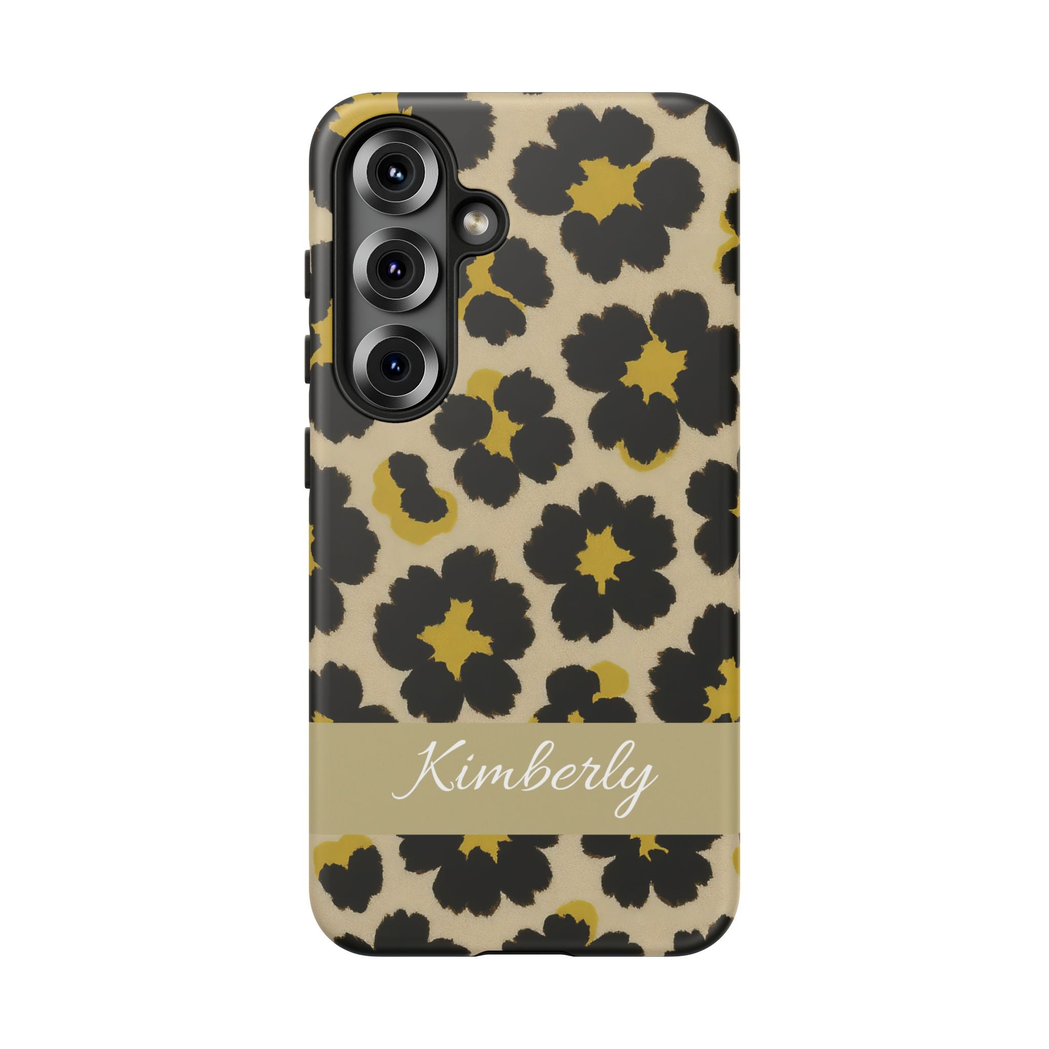 Neon Safari Bloom Phone Case - Tough Protective Cover for iPhone, Samsung & Google Pixel Samsung Galaxy S25 Matte