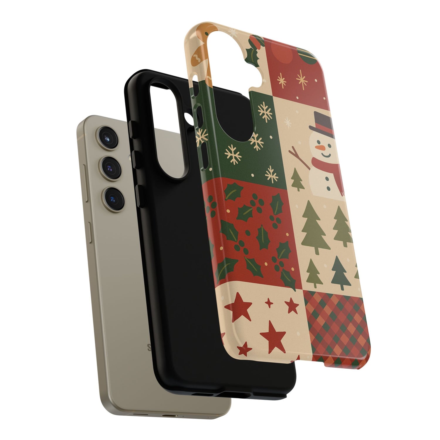 Festive Phone Case - Holiday Cheer, Christmas Gift, Winter Decor, Cute Cell Phone Cover, Seasonal Accessory, Unique Present