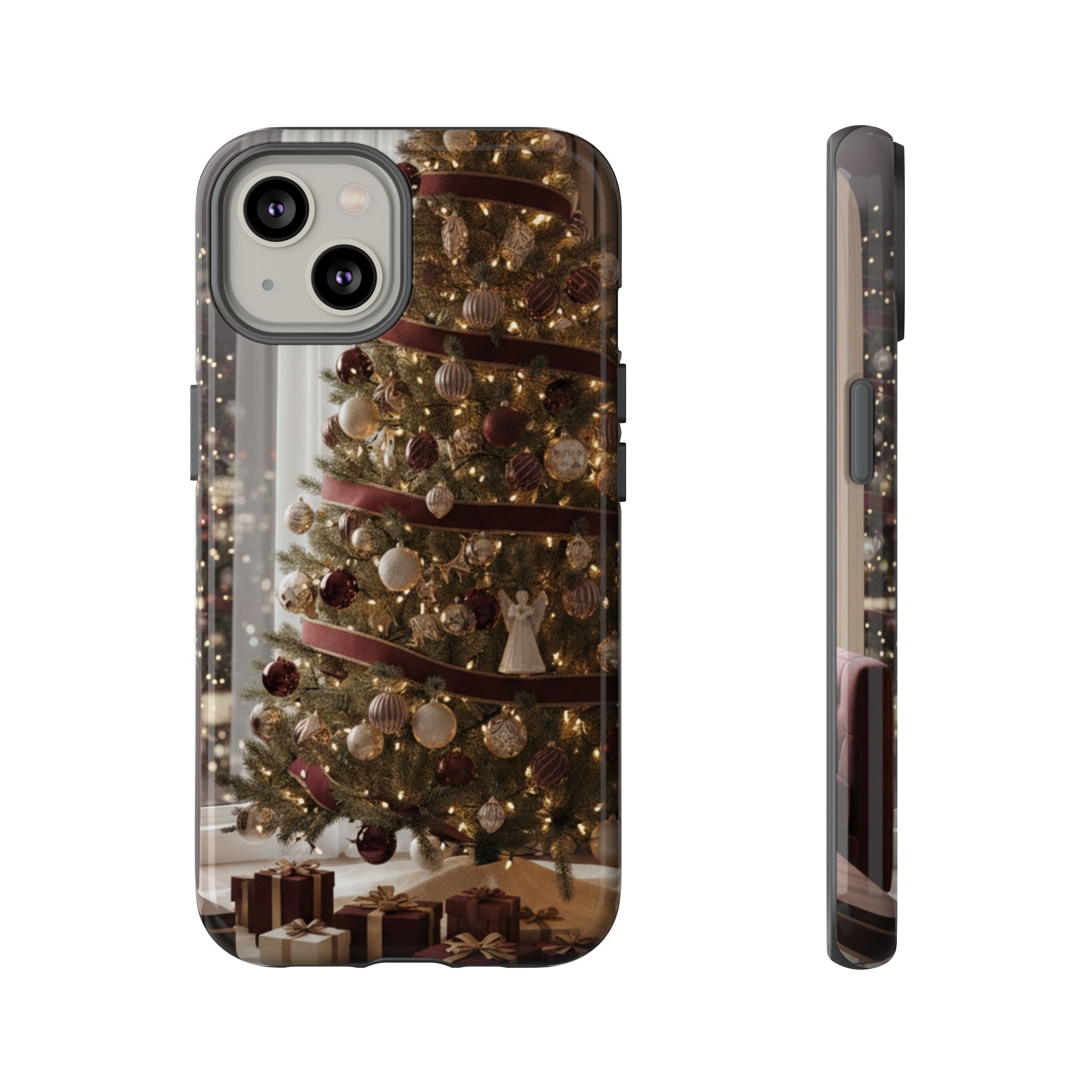 Enchanted Noel - Christmas Tree Glow Phone Case iPhone 14 Glossy