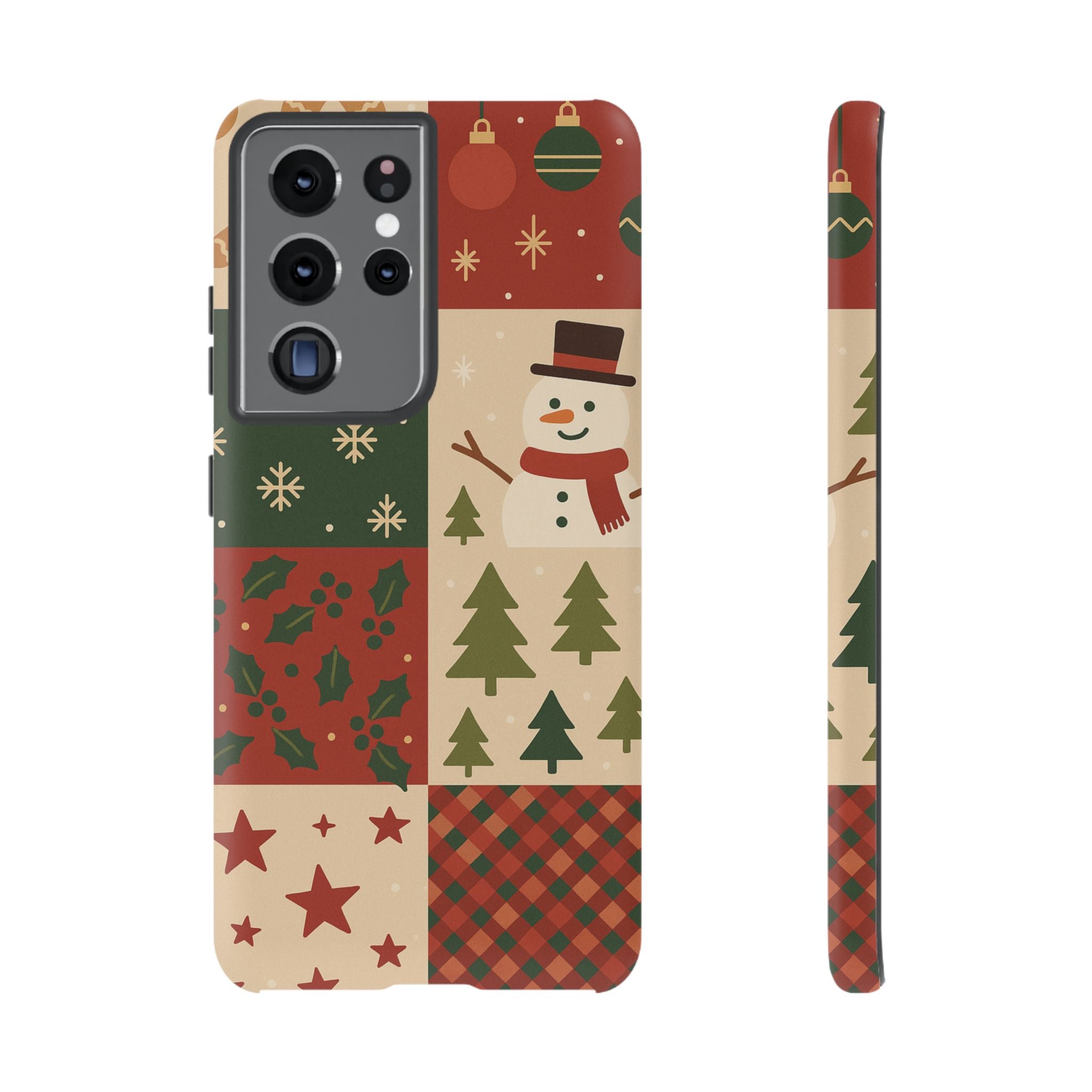 Festive Phone Case - Holiday Cheer, Christmas Gift, Winter Decor, Cute Cell Phone Cover, Seasonal Accessory, Unique Present Samsung Galaxy S21 Ultra Matte