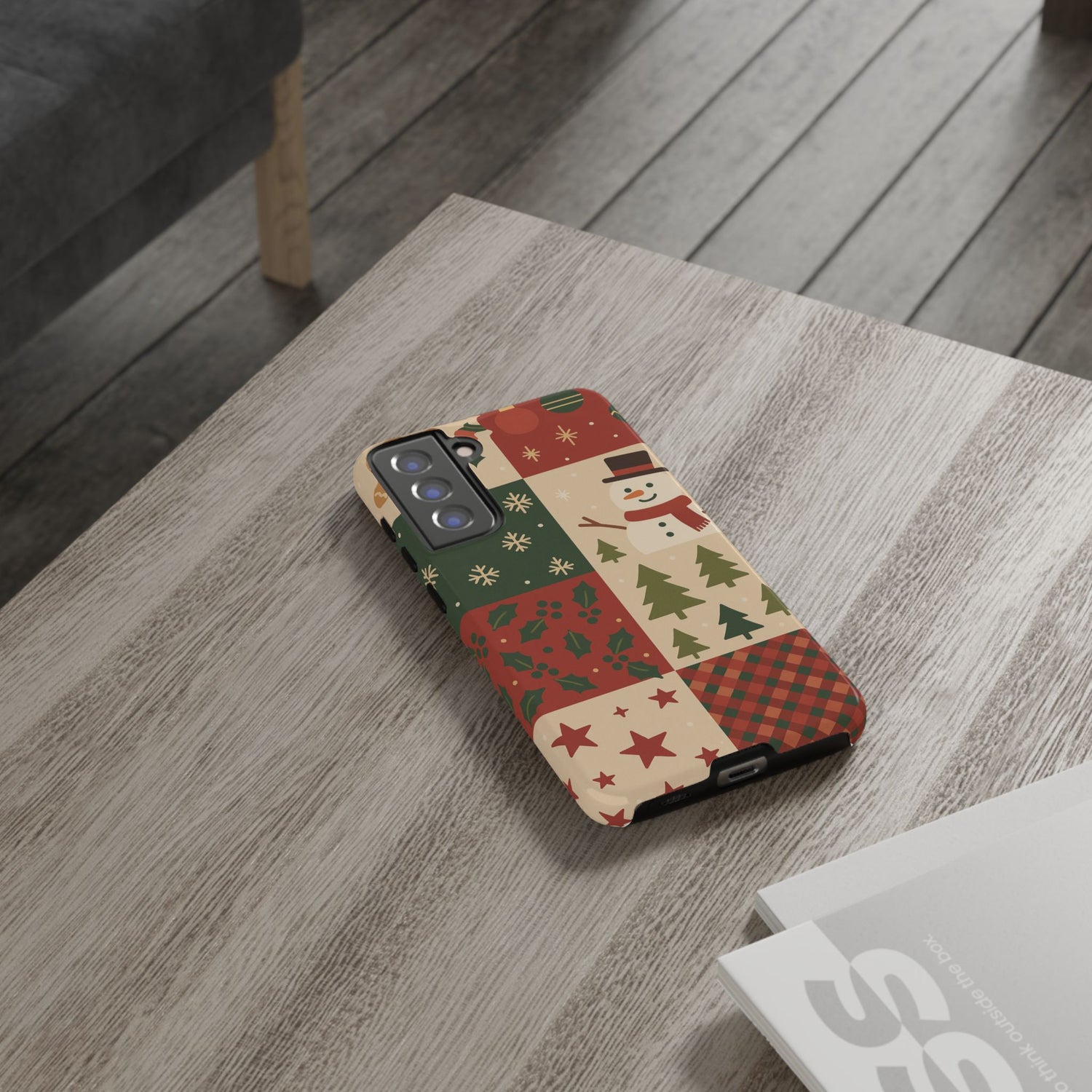 Festive Phone Case - Holiday Cheer, Christmas Gift, Winter Decor, Cute Cell Phone Cover, Seasonal Accessory, Unique Present