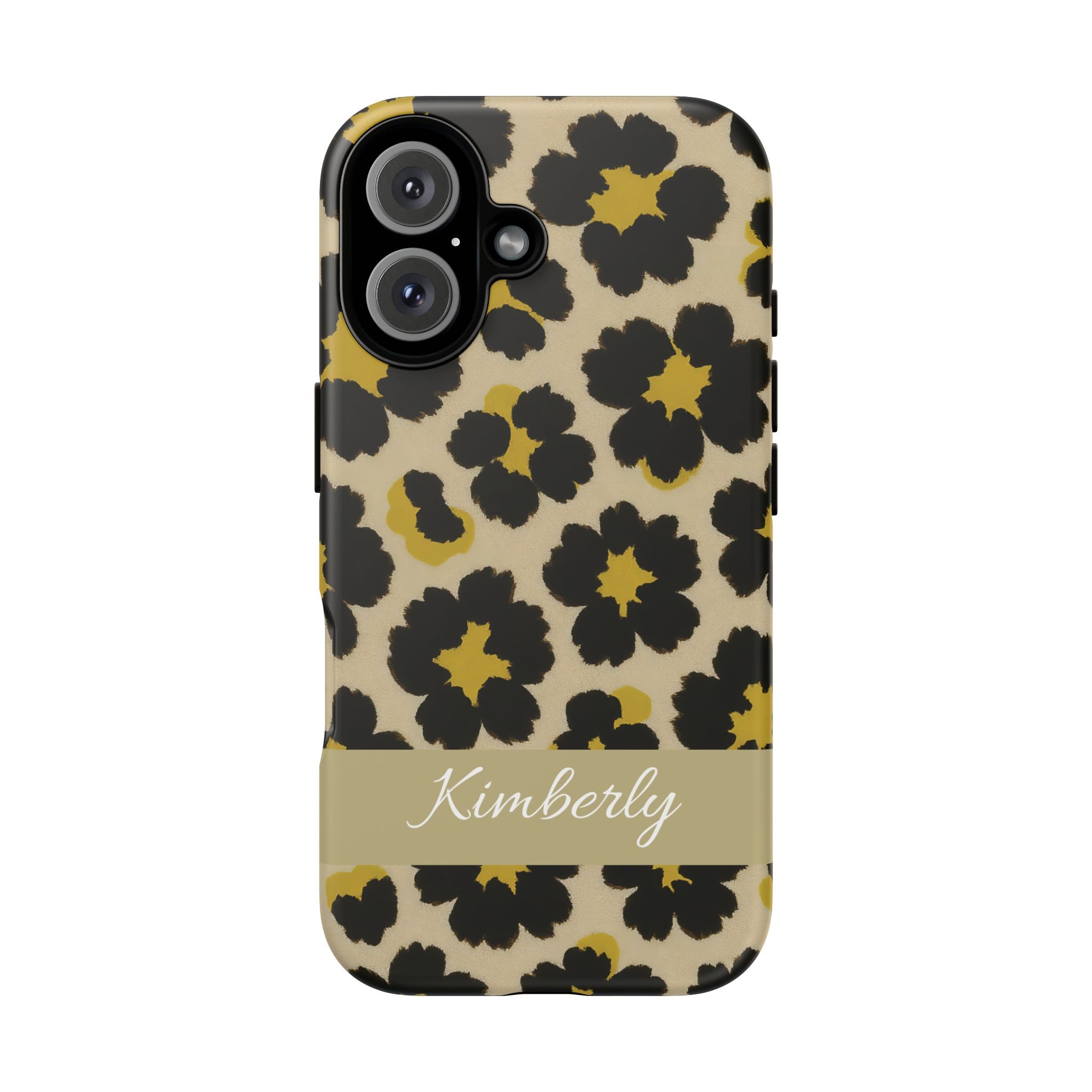 Neon Safari Bloom Phone Case - Tough Protective Cover for iPhone, Samsung & Google Pixel iPhone 16 Matte