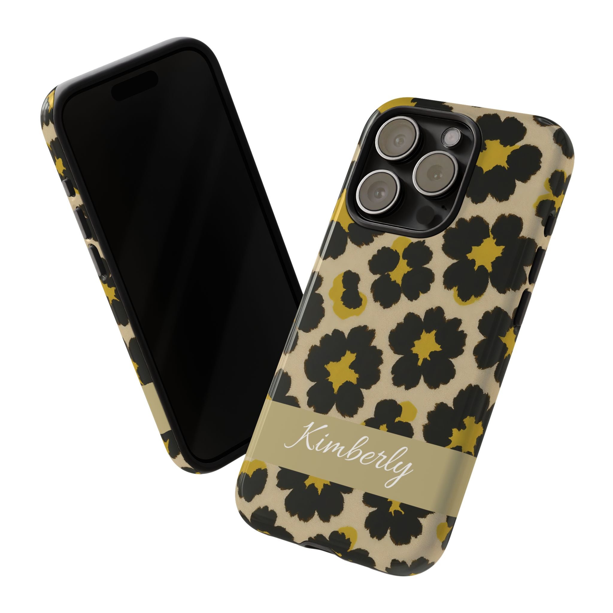 Neon Safari Bloom Phone Case - Tough Protective Cover for iPhone, Samsung & Google Pixel
