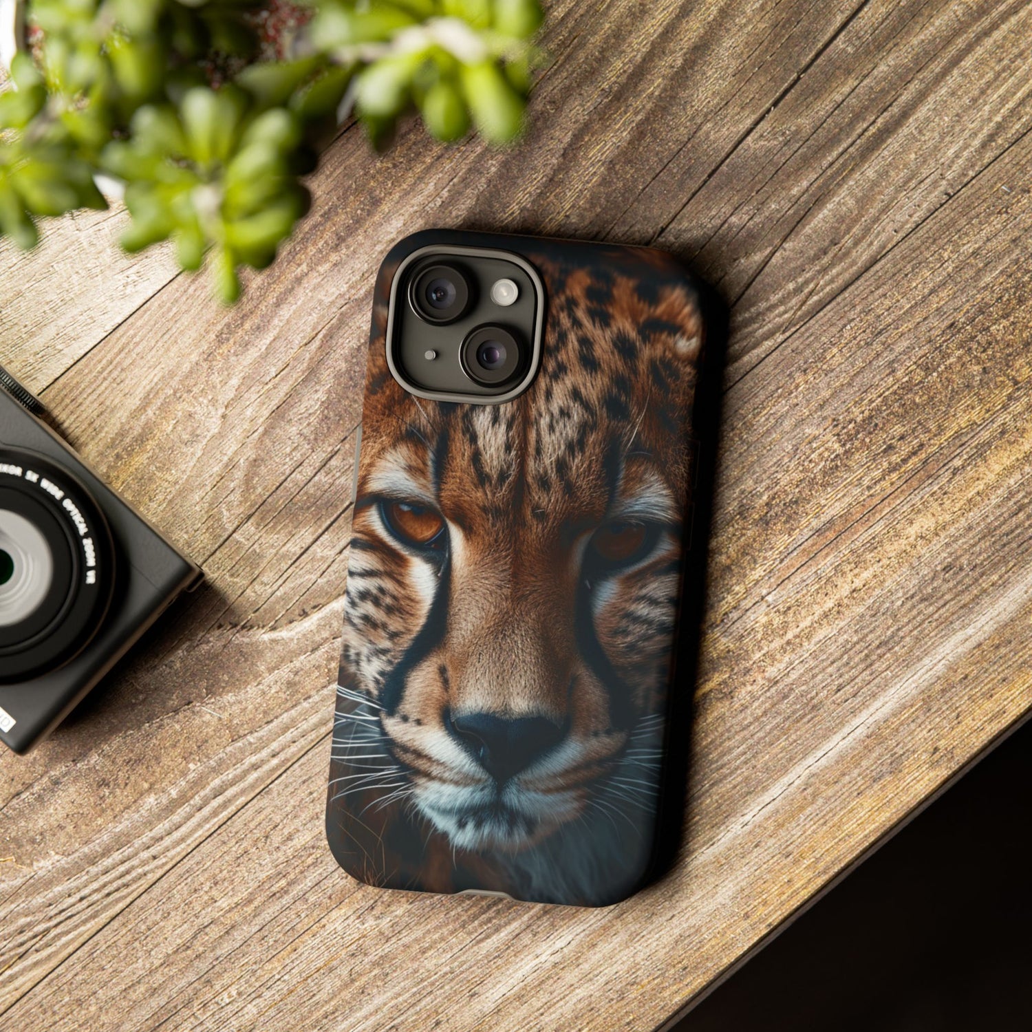 Spirit of the Wild - Cheetah Gaze Phone Case