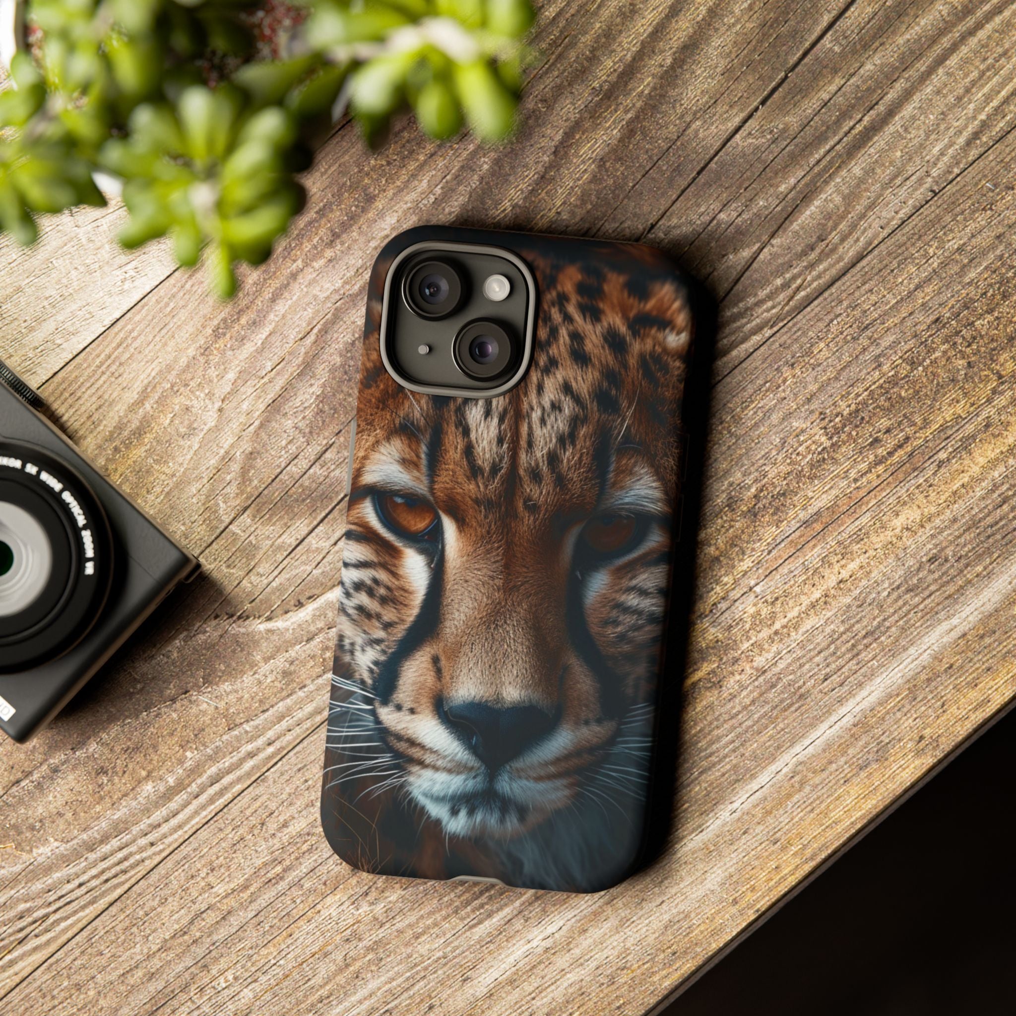Spirit of the Wild - Cheetah Gaze Phone Case