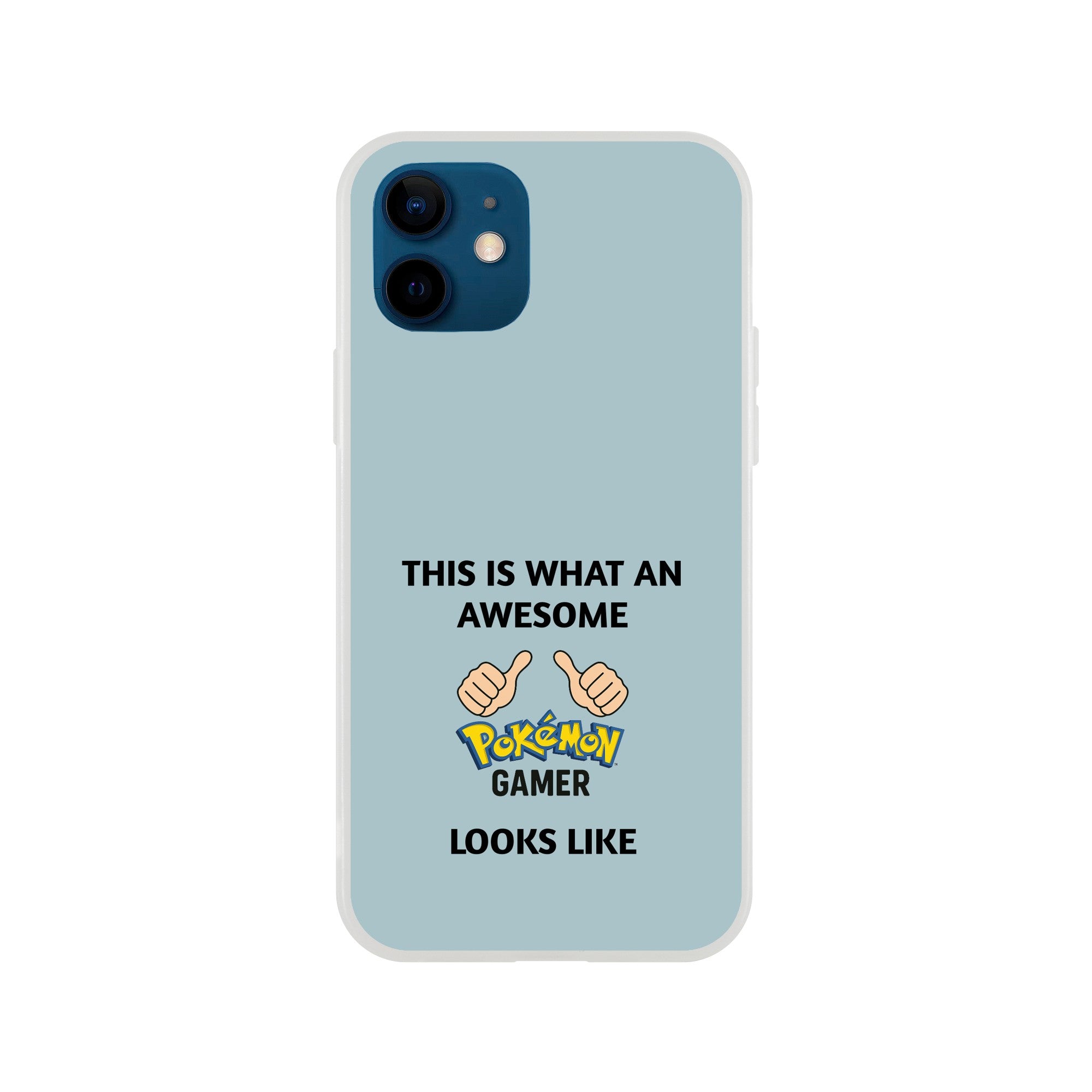 Awesome Pokémon Gamer iPhone Case - Cute & Funny Flexi Case iPhone 12