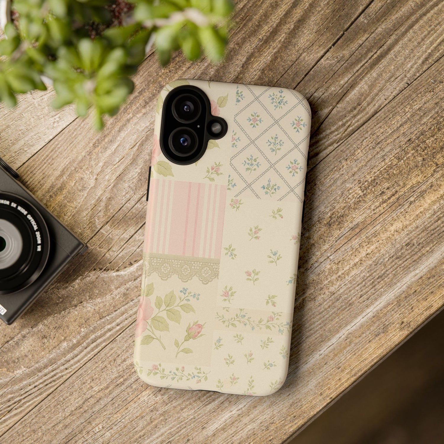 Floral Phone Case, Floral Tough Case, Protective Phone Case, Flower Case, Tough Phone Cover, Floral Tech Accessory