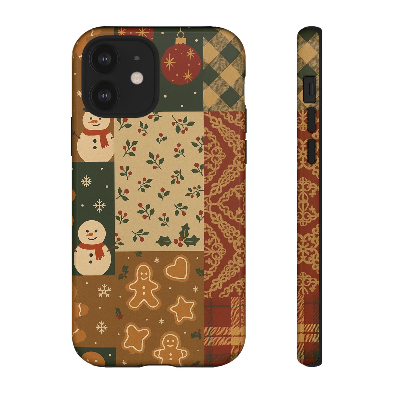 Cute Christmas Phone Case for this Festive Season - Tough Design iPhone 12 Glossy