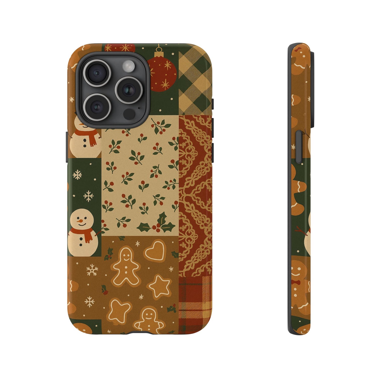Cute Christmas Phone Case for this Festive Season - Tough Design iPhone 15 Pro Max Glossy