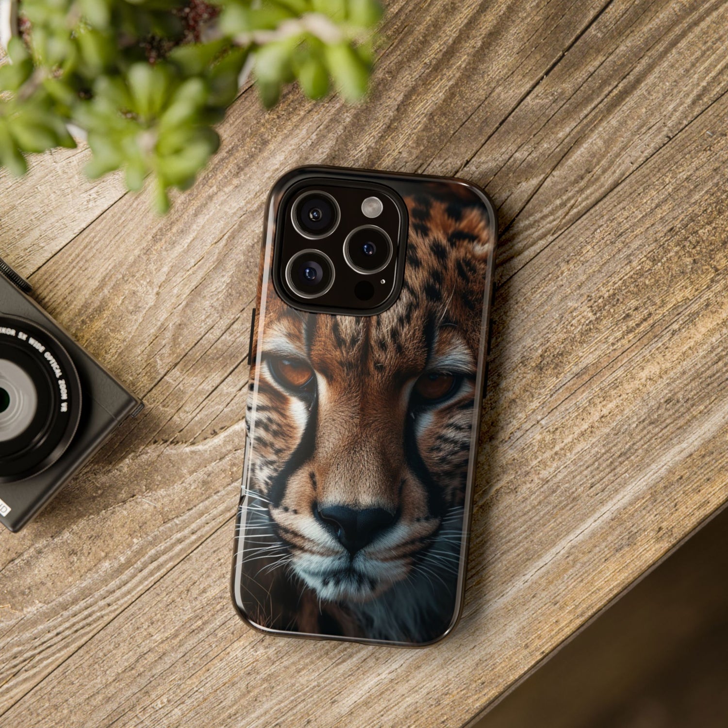 Spirit of the Wild - Cheetah Gaze Phone Case