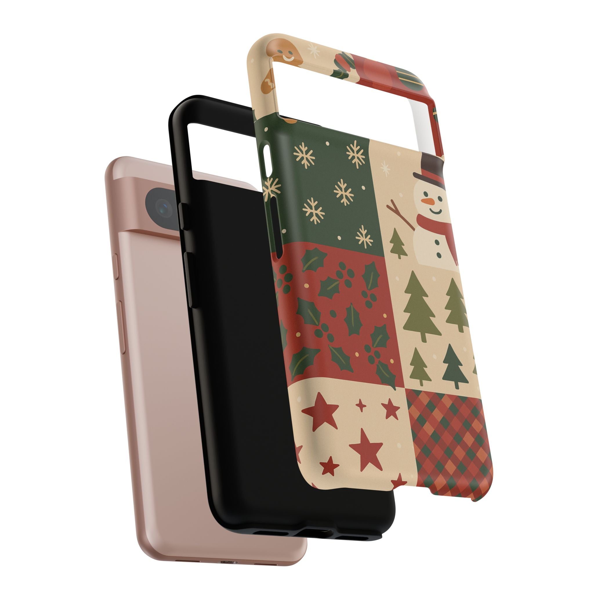 Festive Phone Case - Holiday Cheer, Christmas Gift, Winter Decor, Cute Cell Phone Cover, Seasonal Accessory, Unique Present