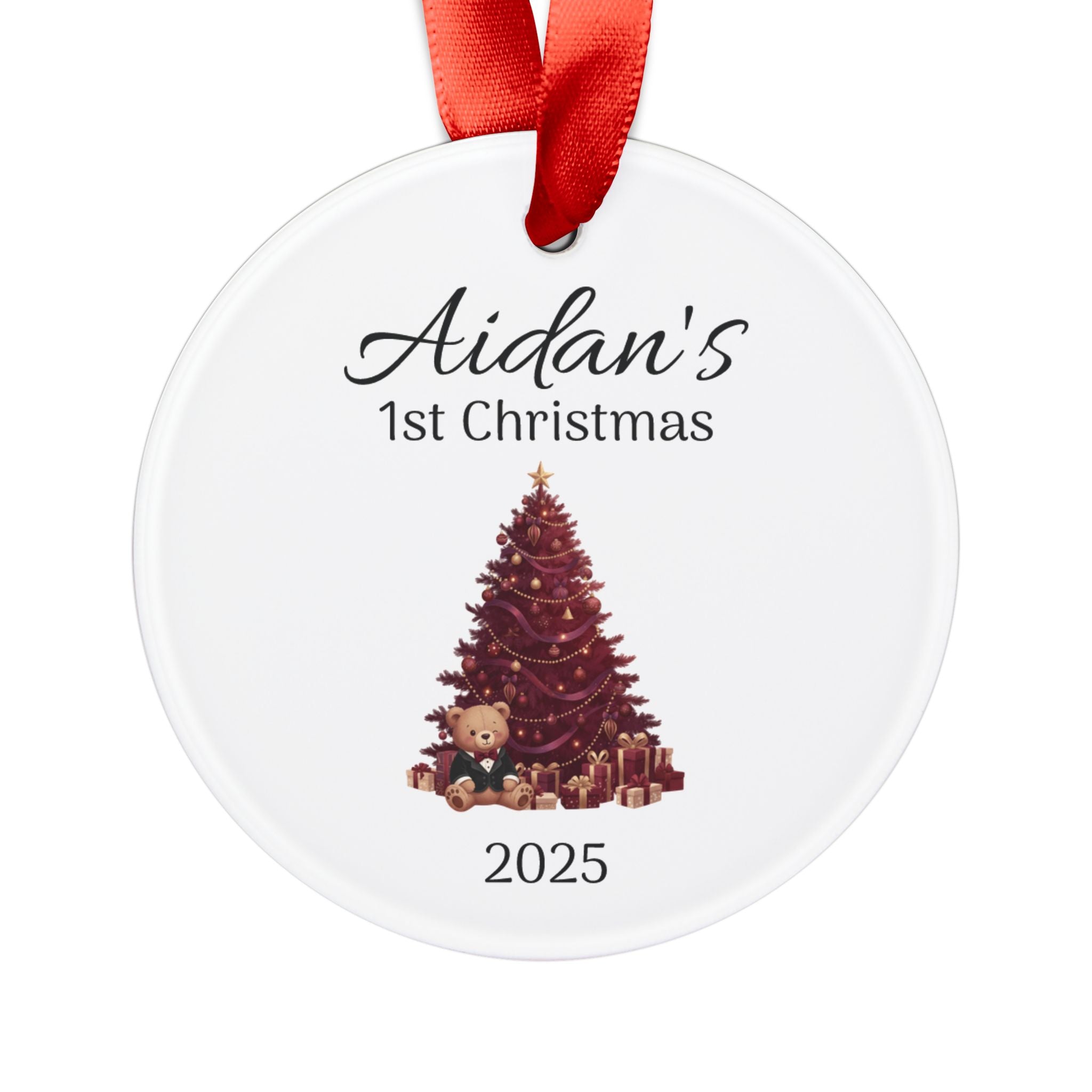 Personalized Christmas Ornament - Keepsake Decoration for Christmas Tree Decoration
