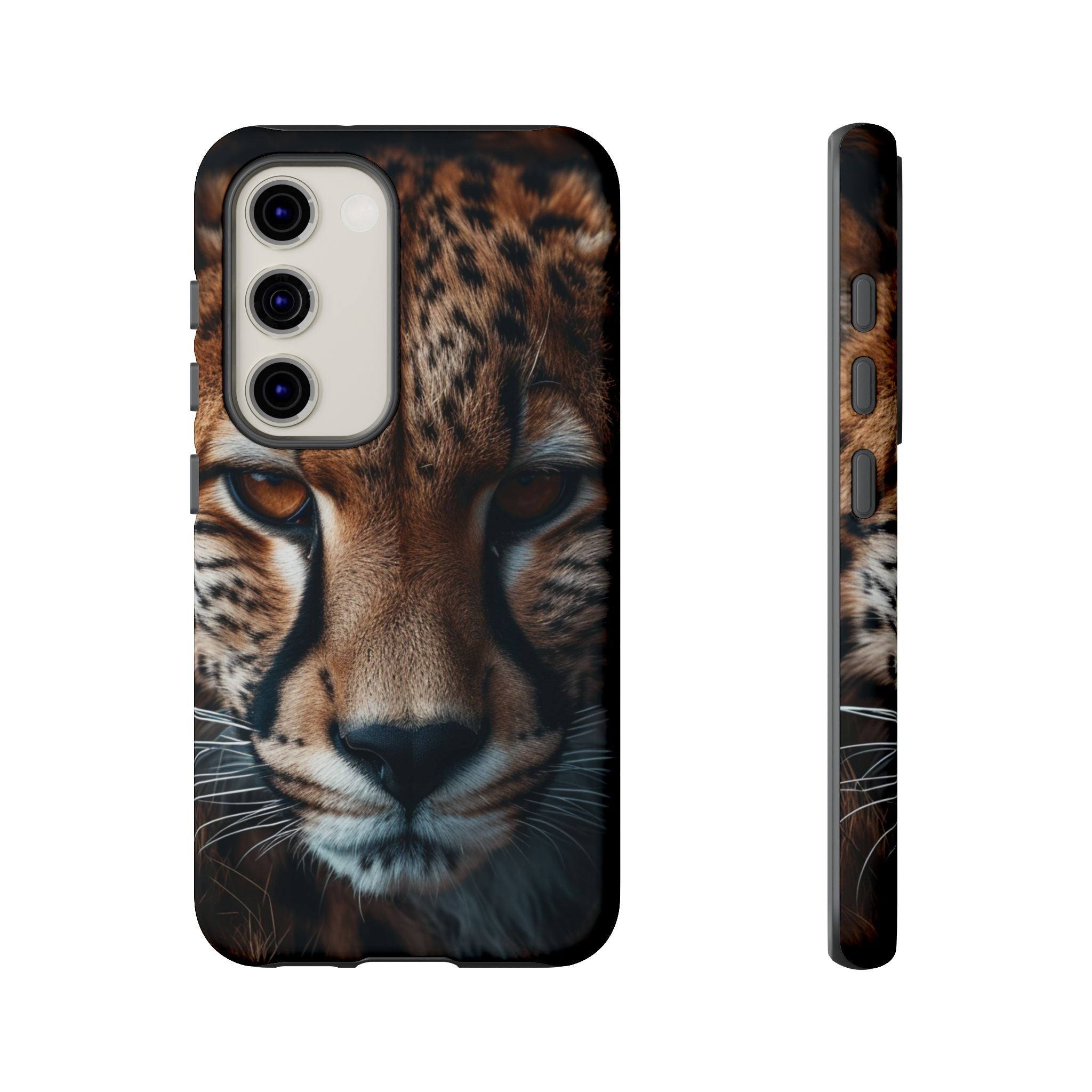 Spirit of the Wild - Cheetah Gaze Phone Case Samsung Galaxy S23 Matte