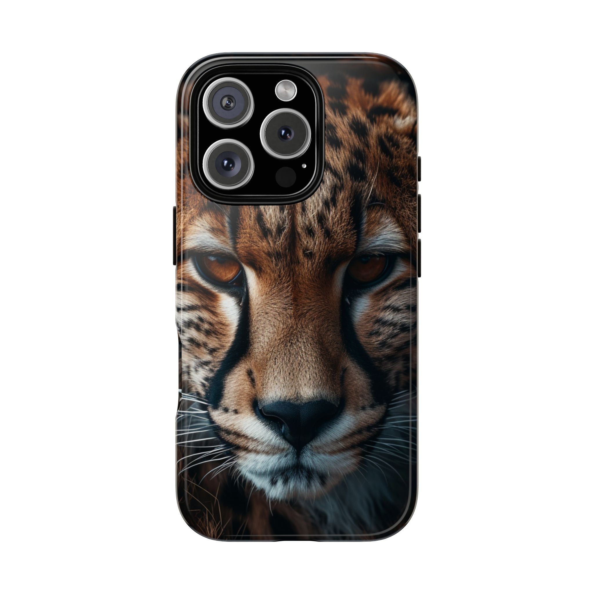 Spirit of the Wild - Cheetah Gaze Phone Case iPhone 16 Pro Glossy