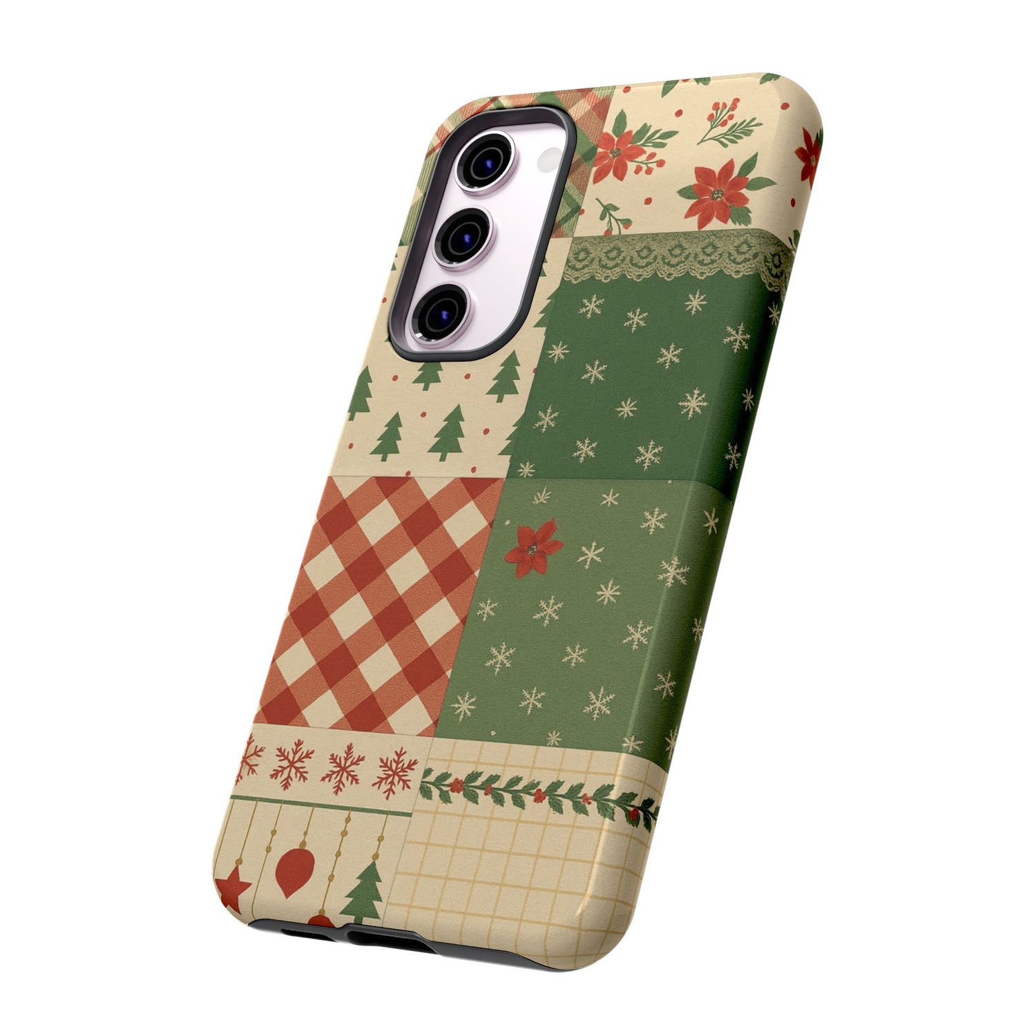 Festive Phone Cases, Luxury Black and Gold Design for Christmas Gift, Holiday Decor, Tough Case, Winter Celebration, Elegant iPhone Cover