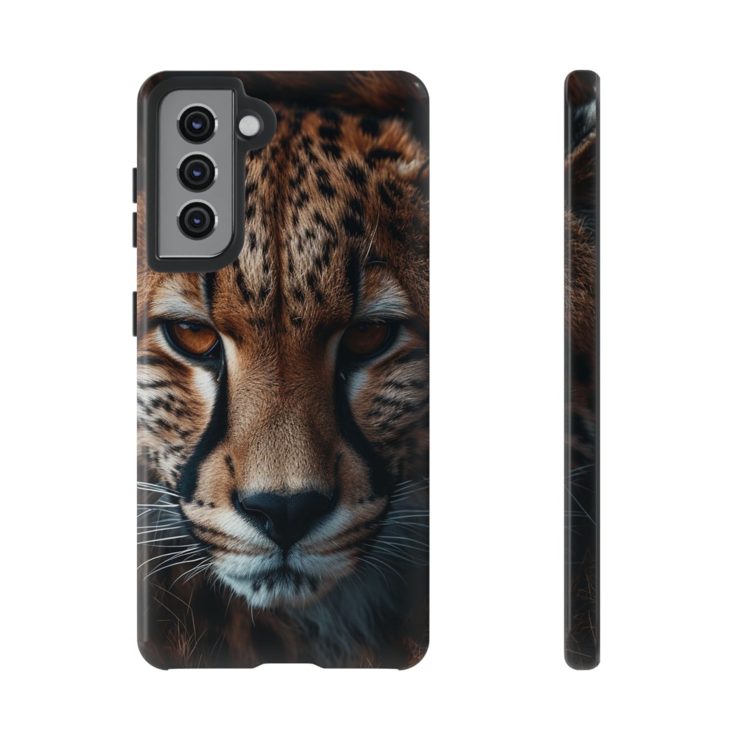 Spirit of the Wild - Cheetah Gaze Phone Case Samsung Galaxy S21 Glossy