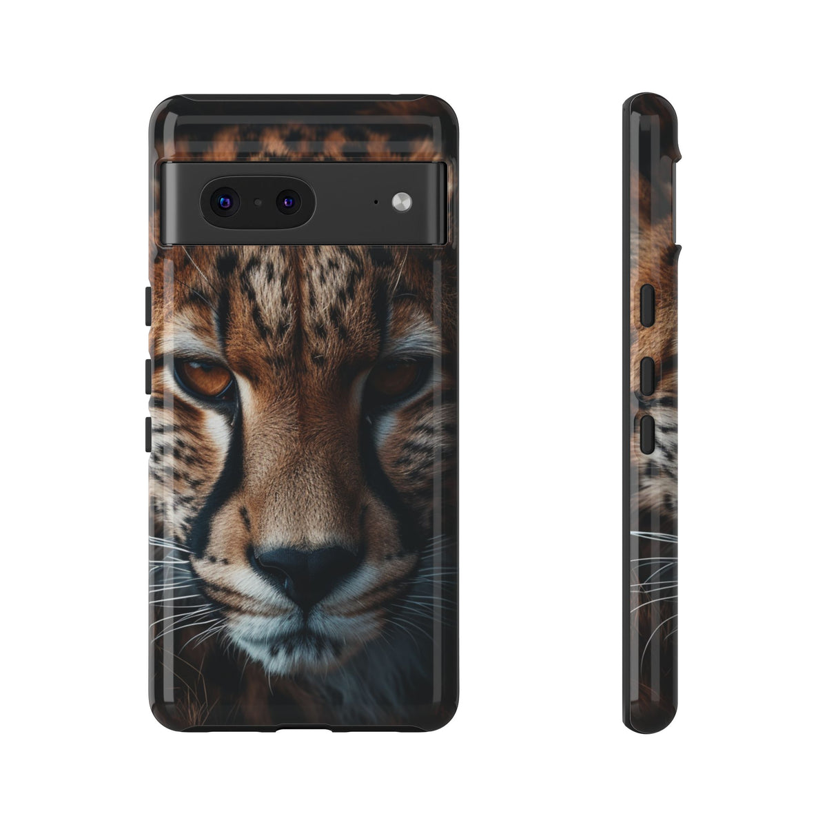 Spirit of the Wild - Cheetah Gaze Phone Case Google Pixel 7 Glossy