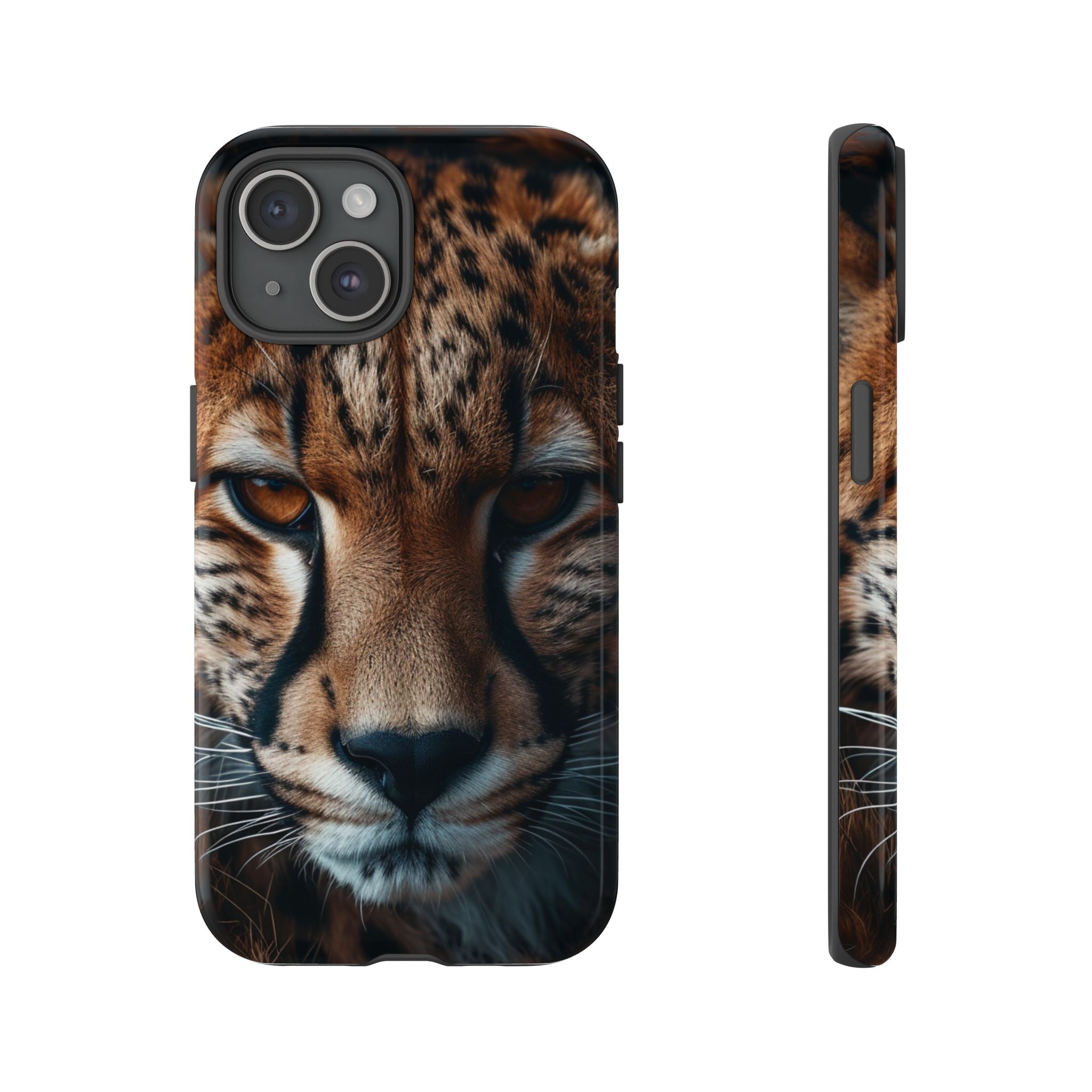 Spirit of the Wild - Cheetah Gaze Phone Case iPhone 15 Glossy
