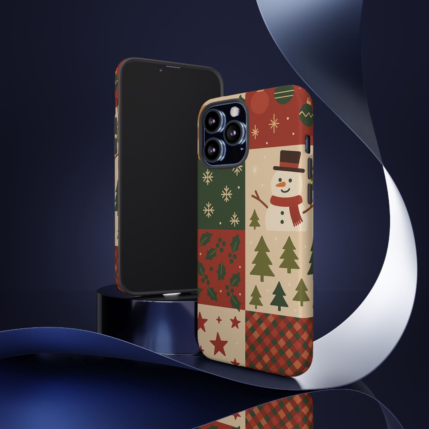 Festive Phone Case - Holiday Cheer, Christmas Gift, Winter Decor, Cute Cell Phone Cover, Seasonal Accessory, Unique Present
