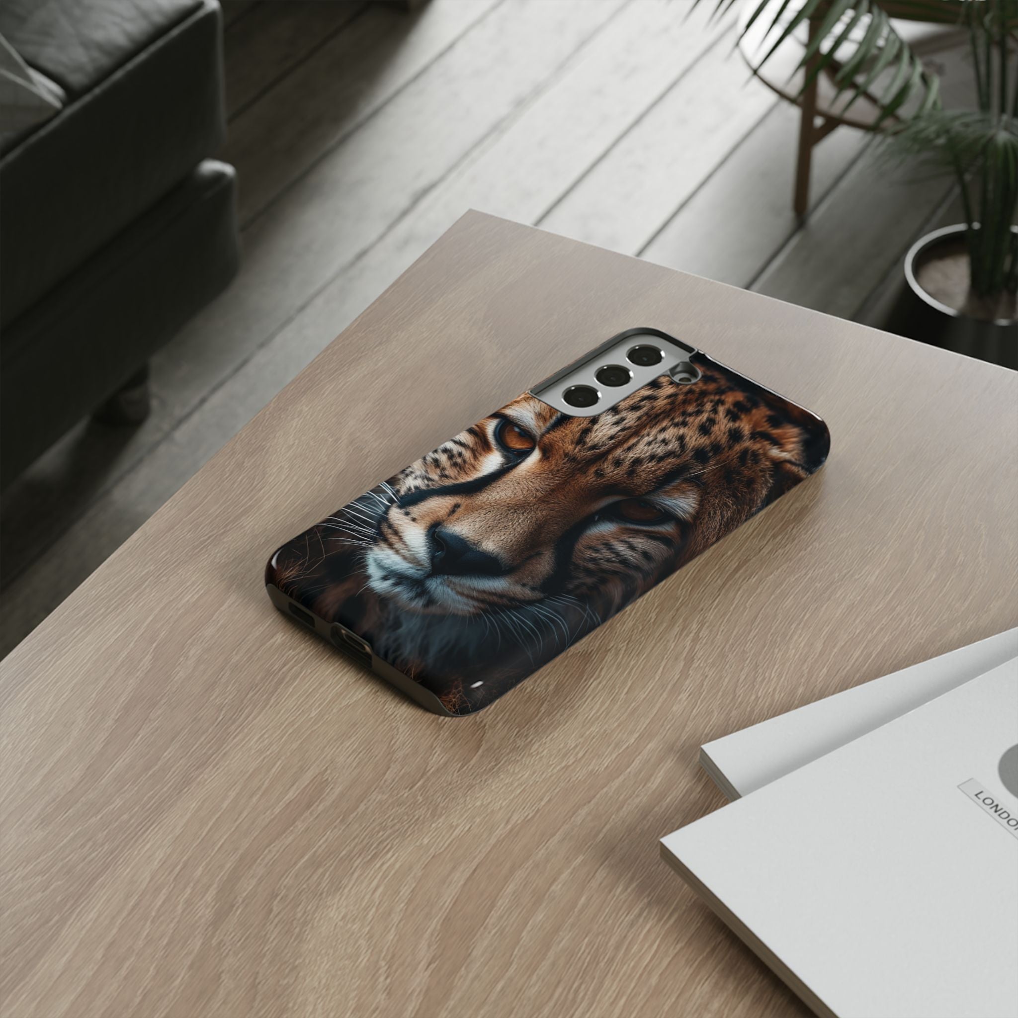 Spirit of the Wild - Cheetah Gaze Phone Case