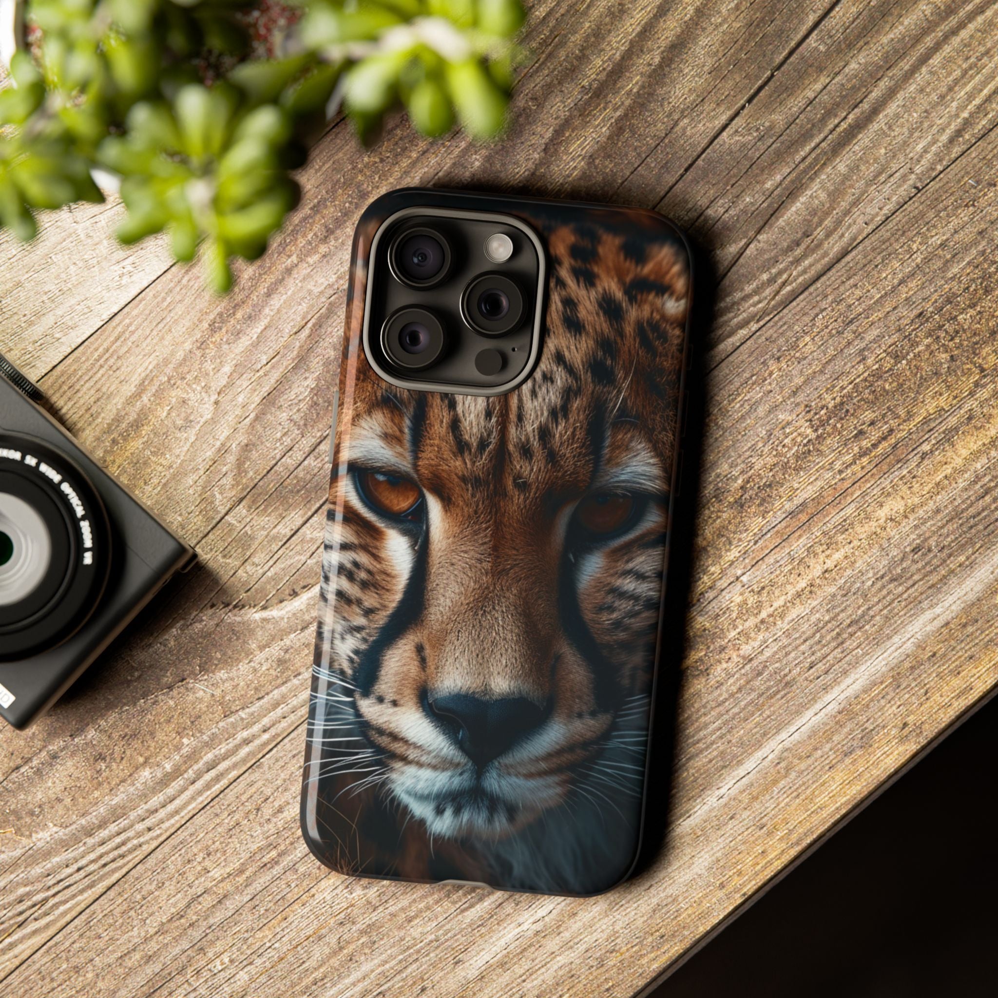 Spirit of the Wild - Cheetah Gaze Phone Case