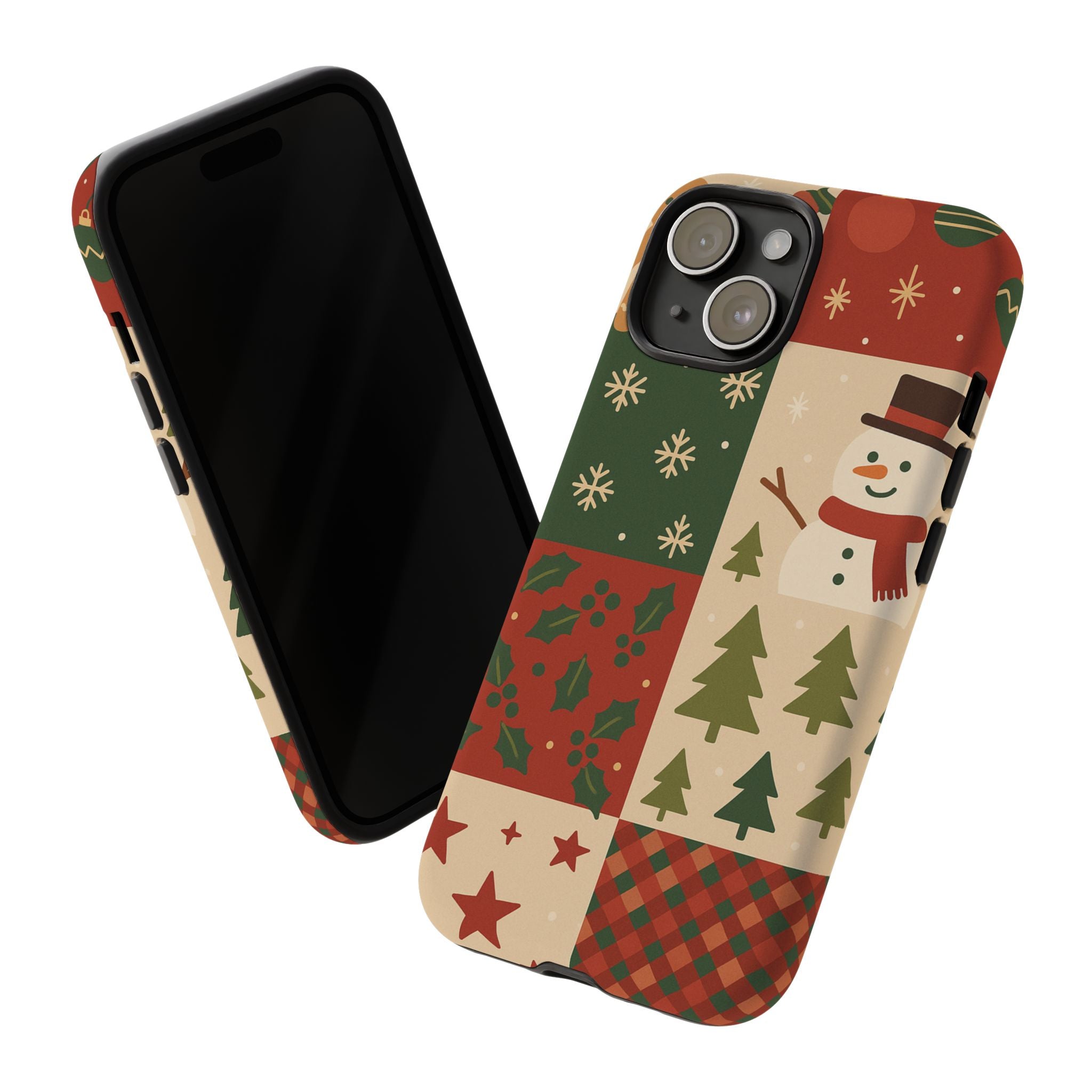 Festive Phone Case - Holiday Cheer, Christmas Gift, Winter Decor, Cute Cell Phone Cover, Seasonal Accessory, Unique Present