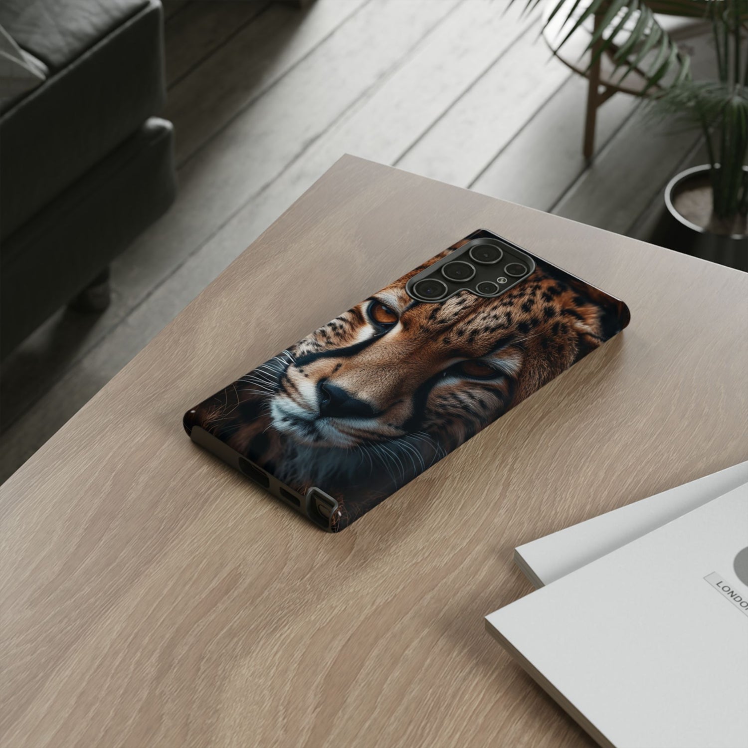 Spirit of the Wild - Cheetah Gaze Phone Case