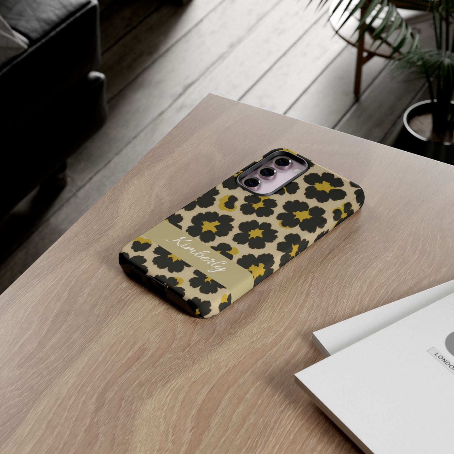 Neon Safari Bloom Phone Case - Tough Protective Cover for iPhone, Samsung & Google Pixel