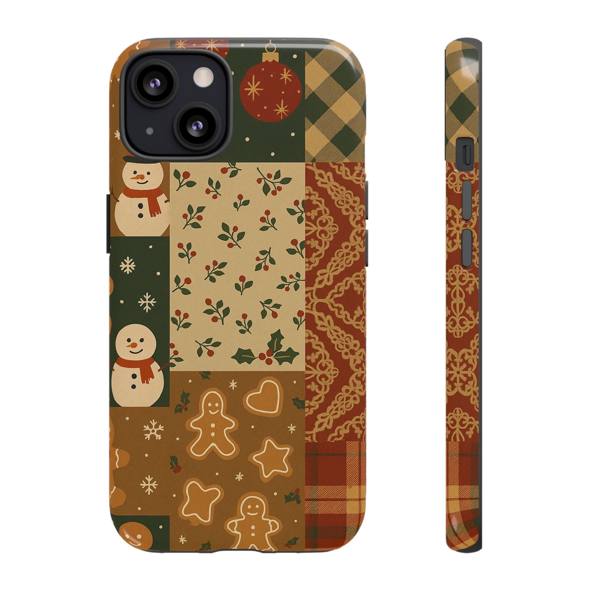 Cute Christmas Phone Case for this Festive Season - Tough Design iPhone 13 Glossy