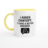 Funny ChatGPT Mug - AI Job Replacement Gift - Perfect Employee Leaving Mug Ceramic Yellow